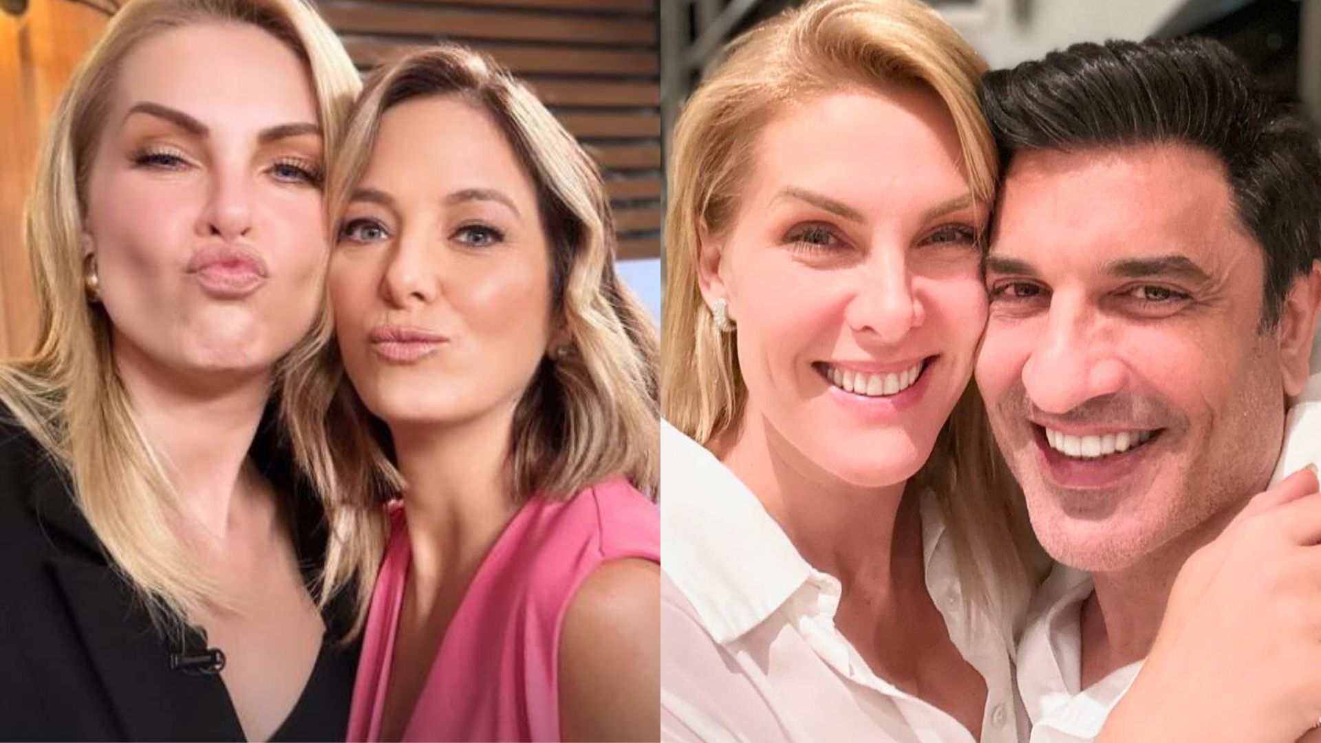 Ticiane Pinheiro vibra ao falar sobre namoro de Ana Hickmann e Edu Guedes