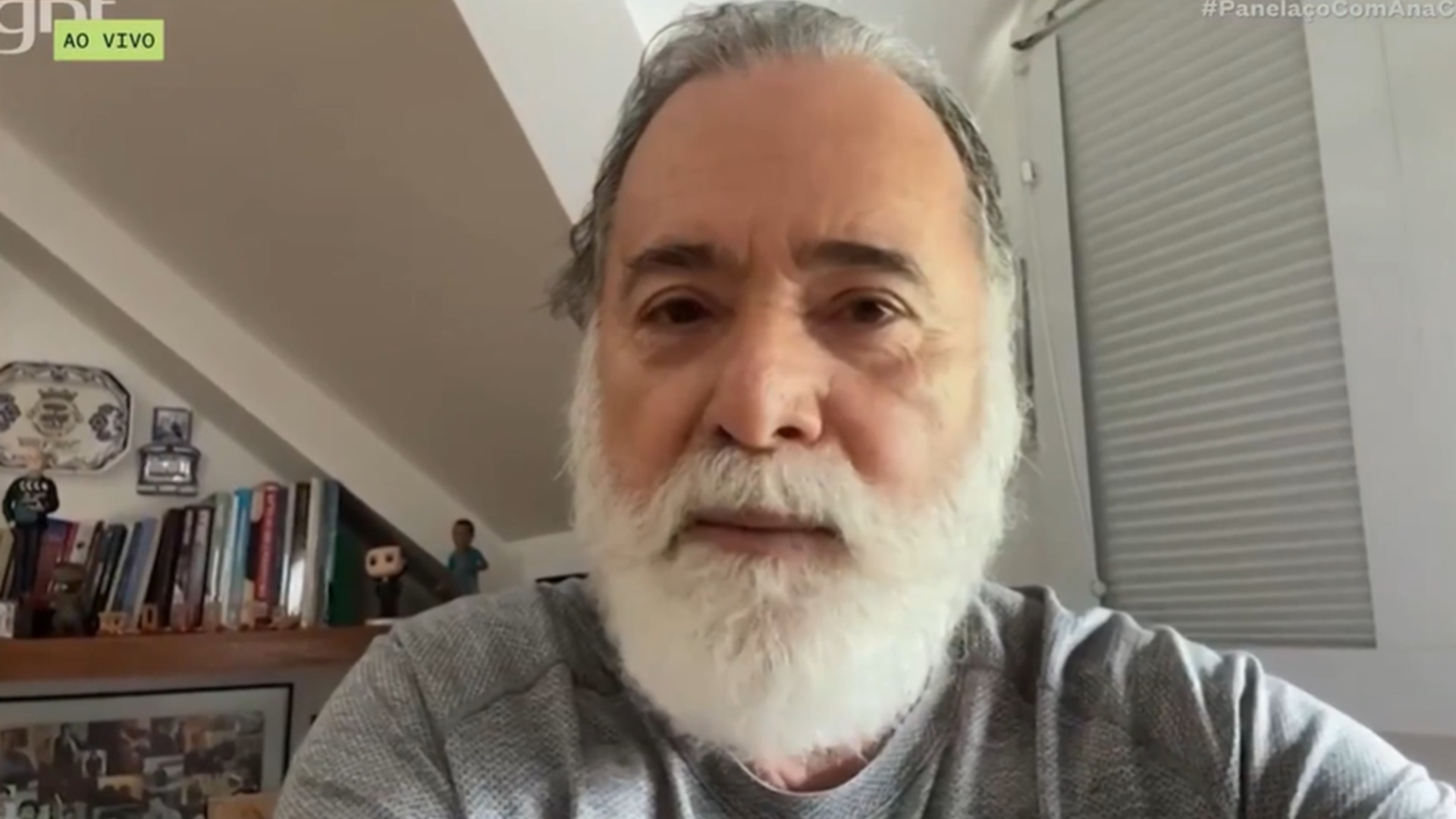 Tony Ramos deixa o hospital após cirurgias para conter sangramento craniano