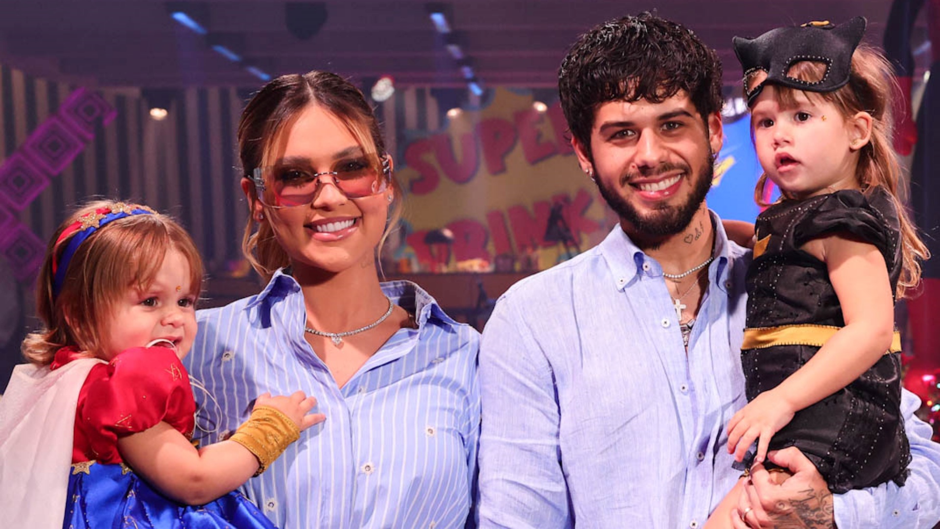 Virginia e Zé Felipe comemoram aniversário de Maria Alice com festão em Goiânia