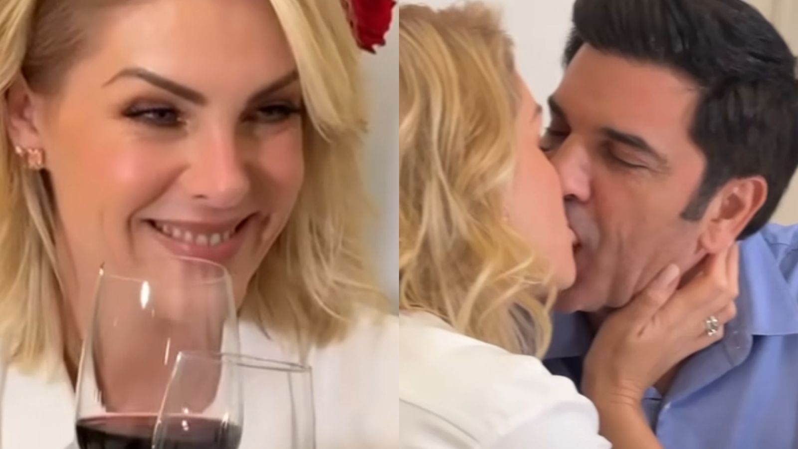 Ana Hickmann e Edu Guedes celebram nova mansão com noite especial: ‘Brindar’