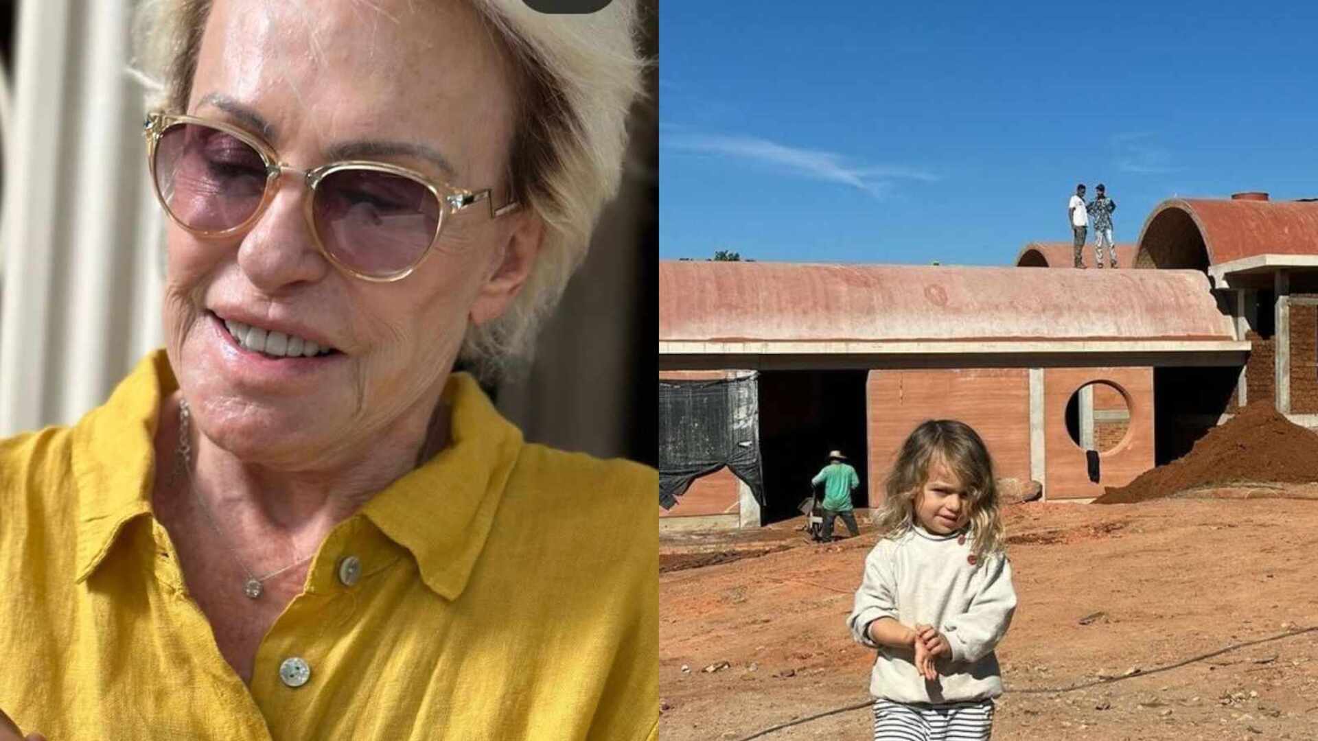 Ana Maria Braga constrói casa sustentável para a filha: ‘Um sonho’