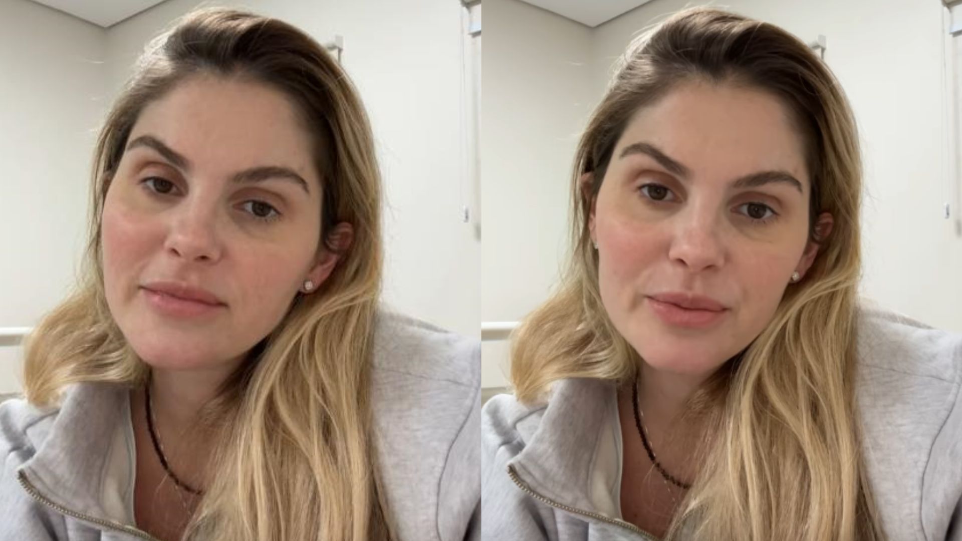 Bárbara Evans celebra evolução em quadro de saúde do filho: ‘Voltou a sorrir’