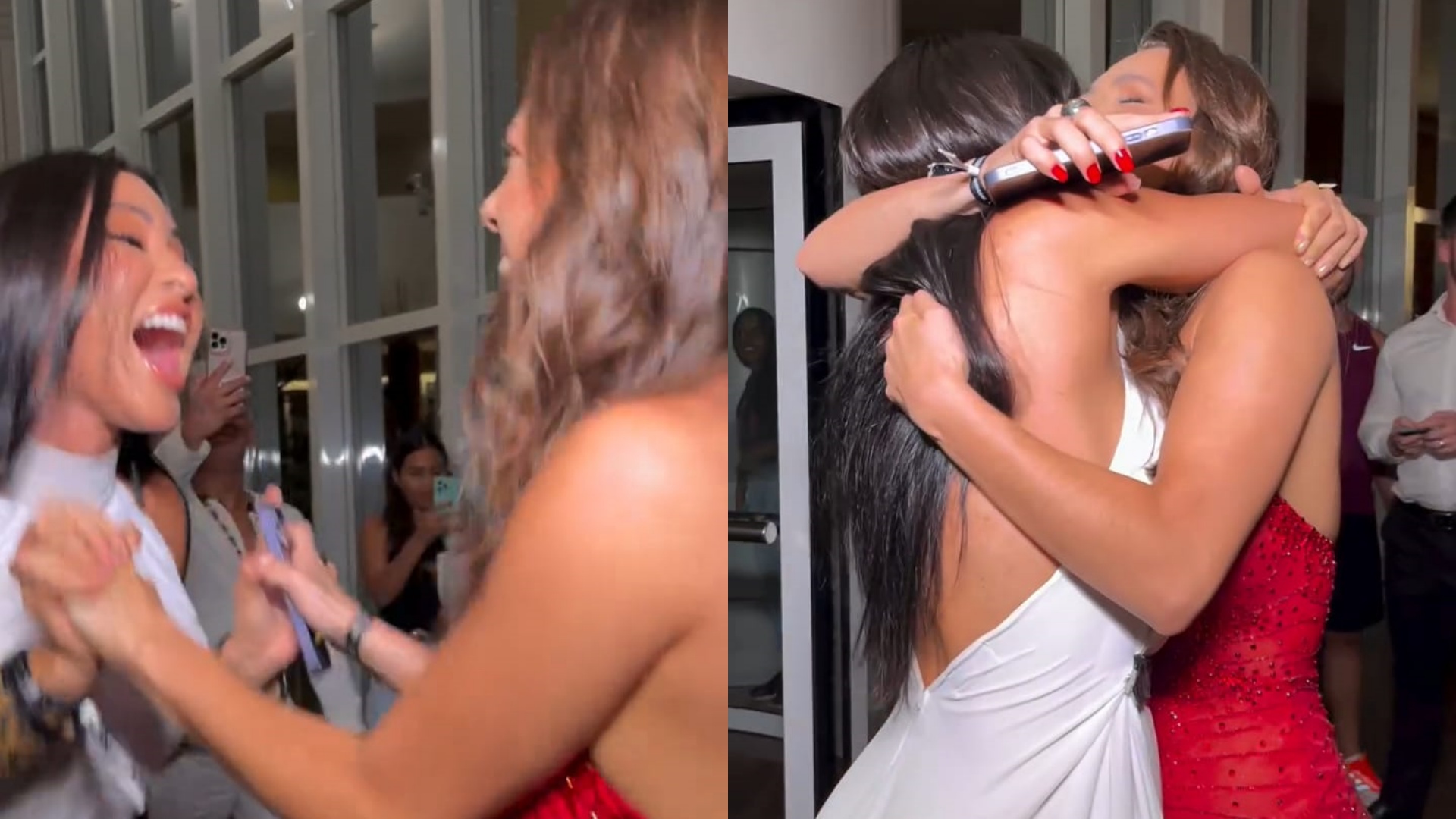 Beatriz Reis e Isabelle Nogueira se reencontram após o BBB 24