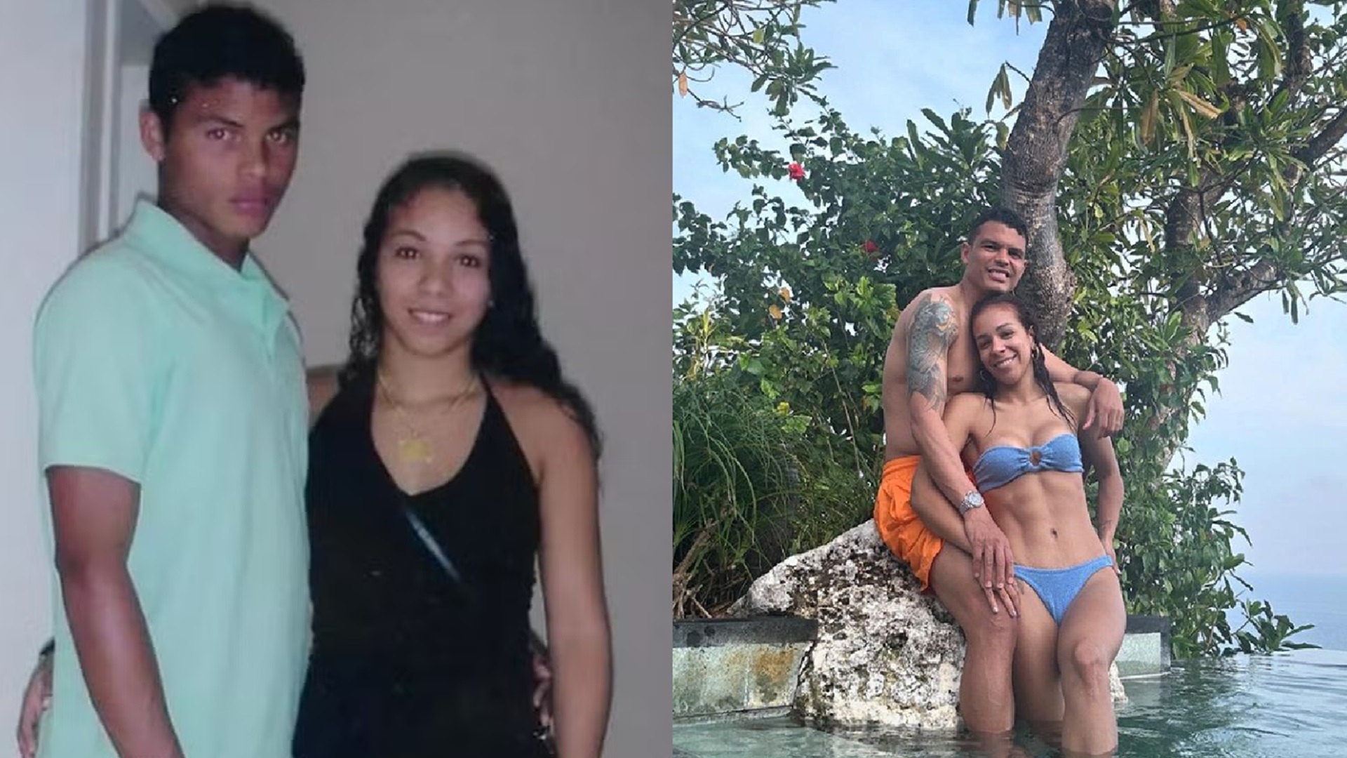 Belle vai morar longe de Thiago Silva pela 1ª vez; veja a história do casal