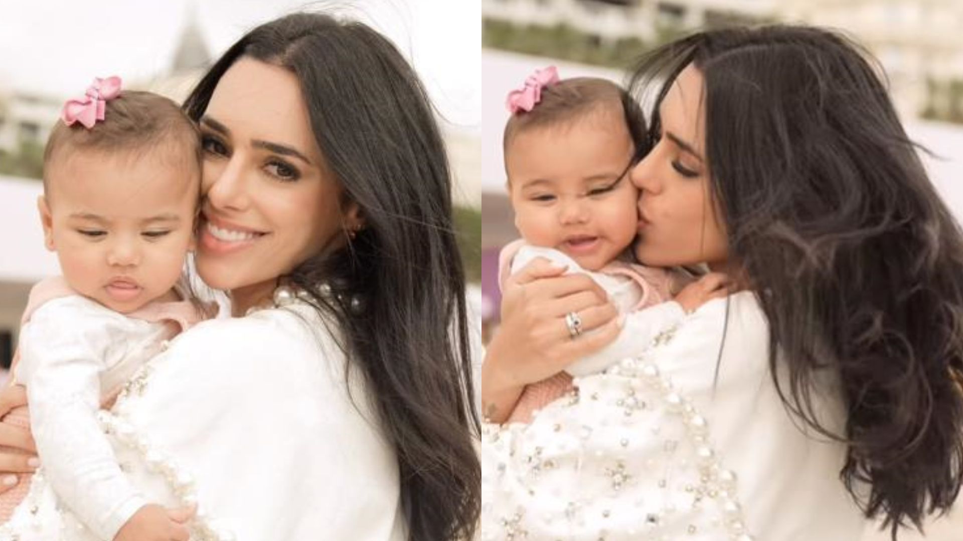 Bruna Biancardi encanta ao celebrar 8 meses da filha, Mavie: ‘Minha menina’
