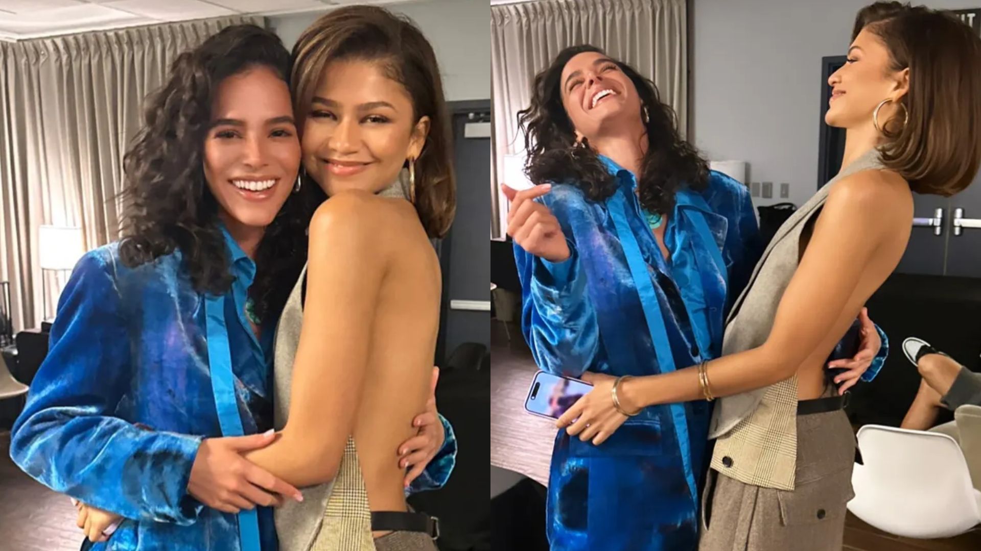 Bruna Marquezine conta início de amizade com Zendaya: “A gente trocou telefone”