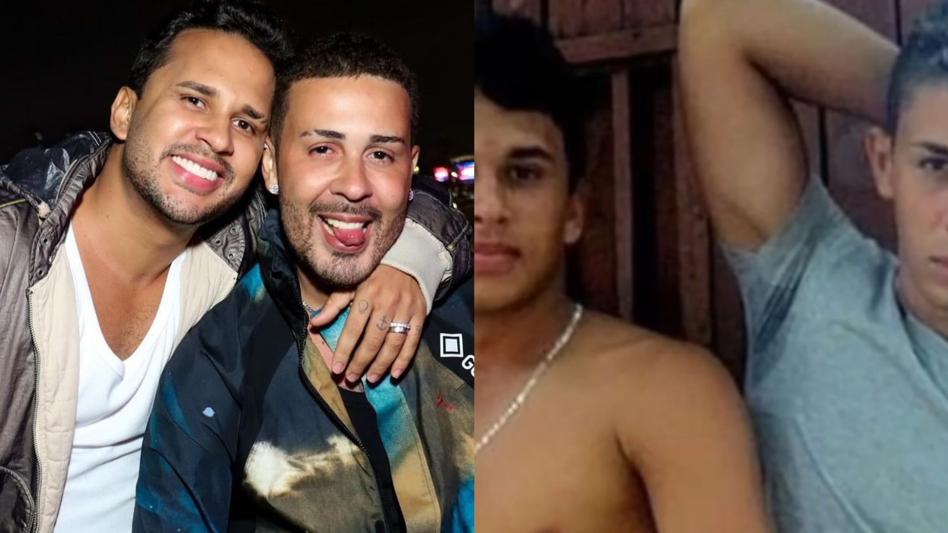 Carlinhos Maia choca com fotos antigas ao lado do marido: ‘Comprei na planta’