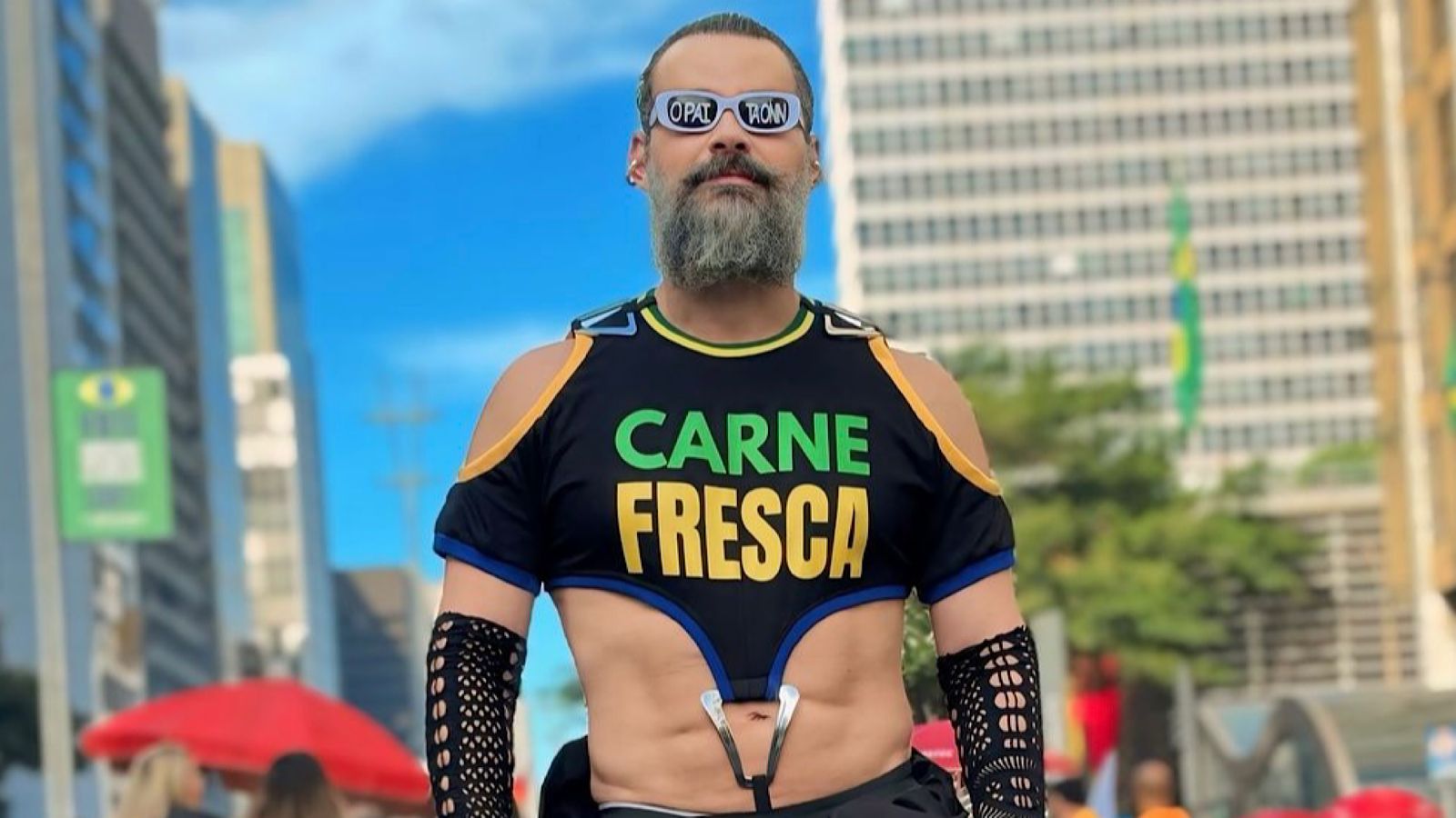 Carmo Dalla Vecchia sobre Parada LGBT+: ‘Quem dera todos os nossos dias fossem assim’