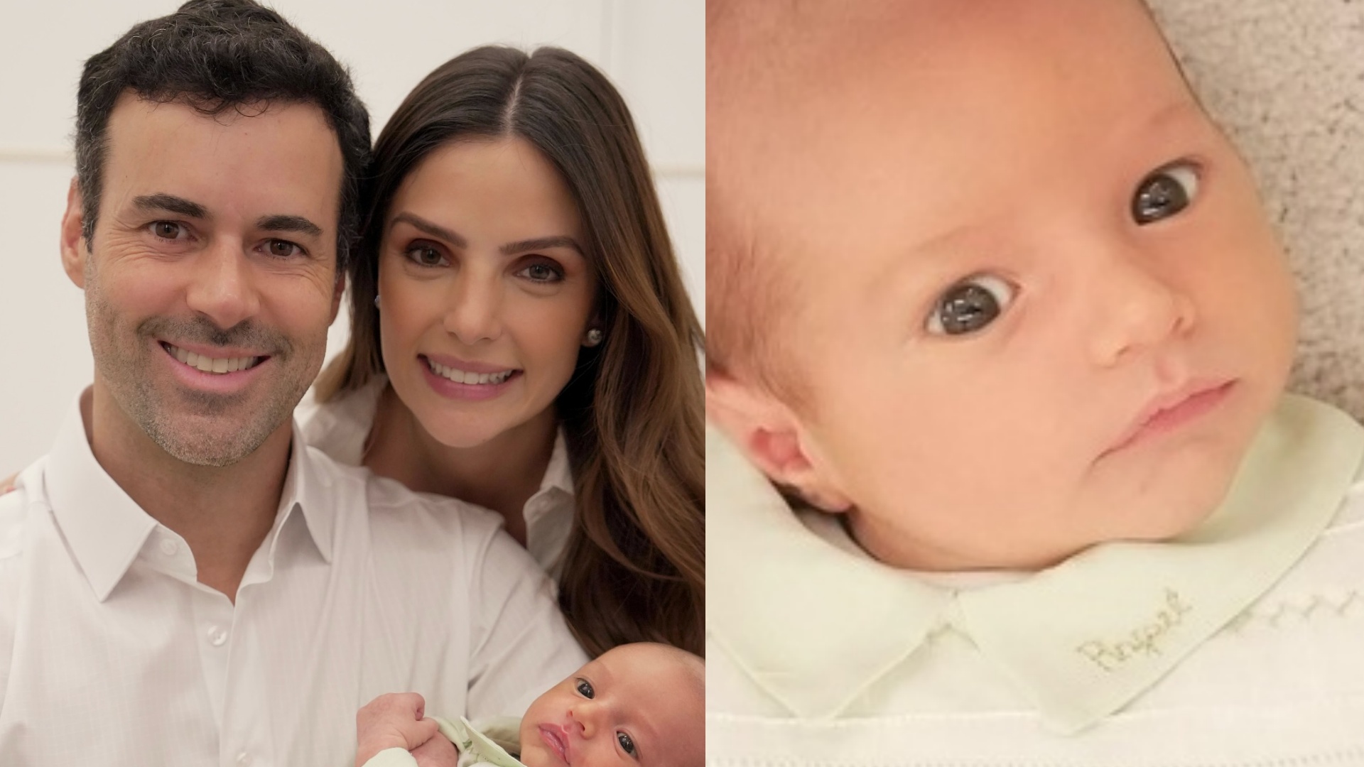 Carol Celico encanta ao comemorar o primeiro mês do filho: “Te amamos”