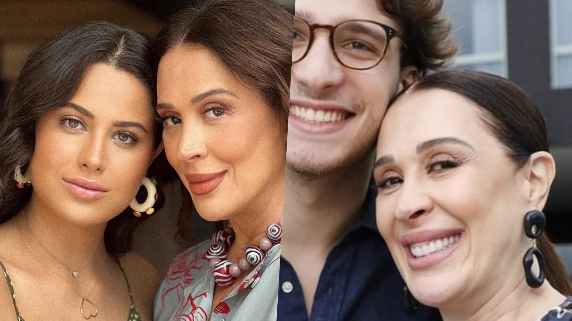 Claudia Raia surge em clique raro ao lado do genro: “Amado do meu coração”