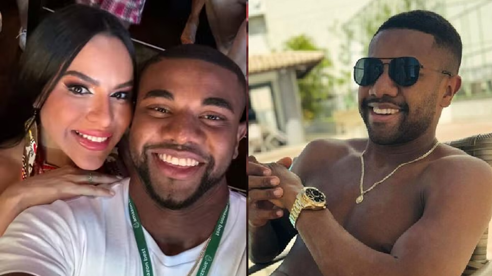 Davi é flagrado aos beijos com musa do Boi Garantido; veja o vídeo