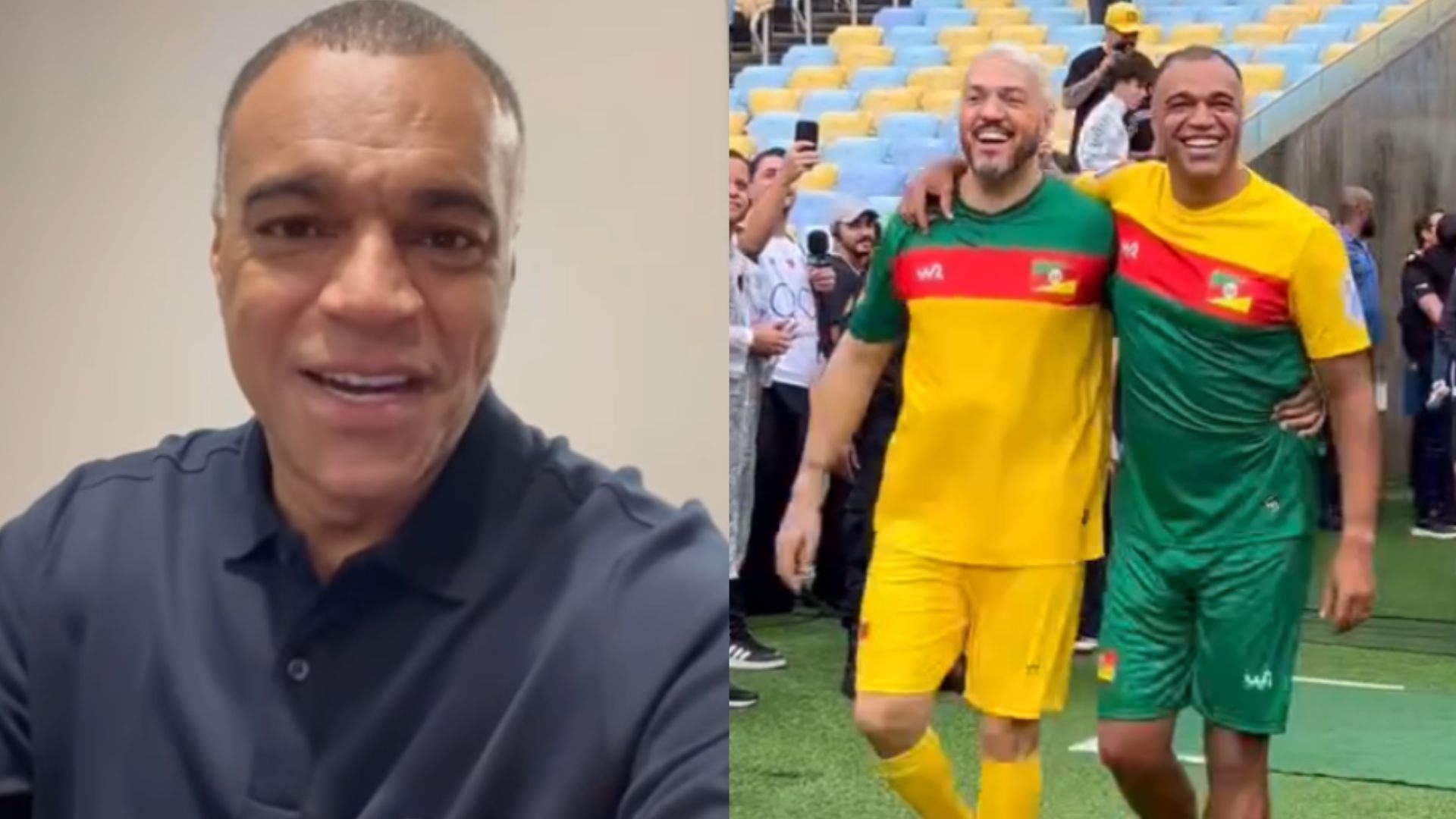 Denilson comenta reencontro com Belo após pagamento de dívida