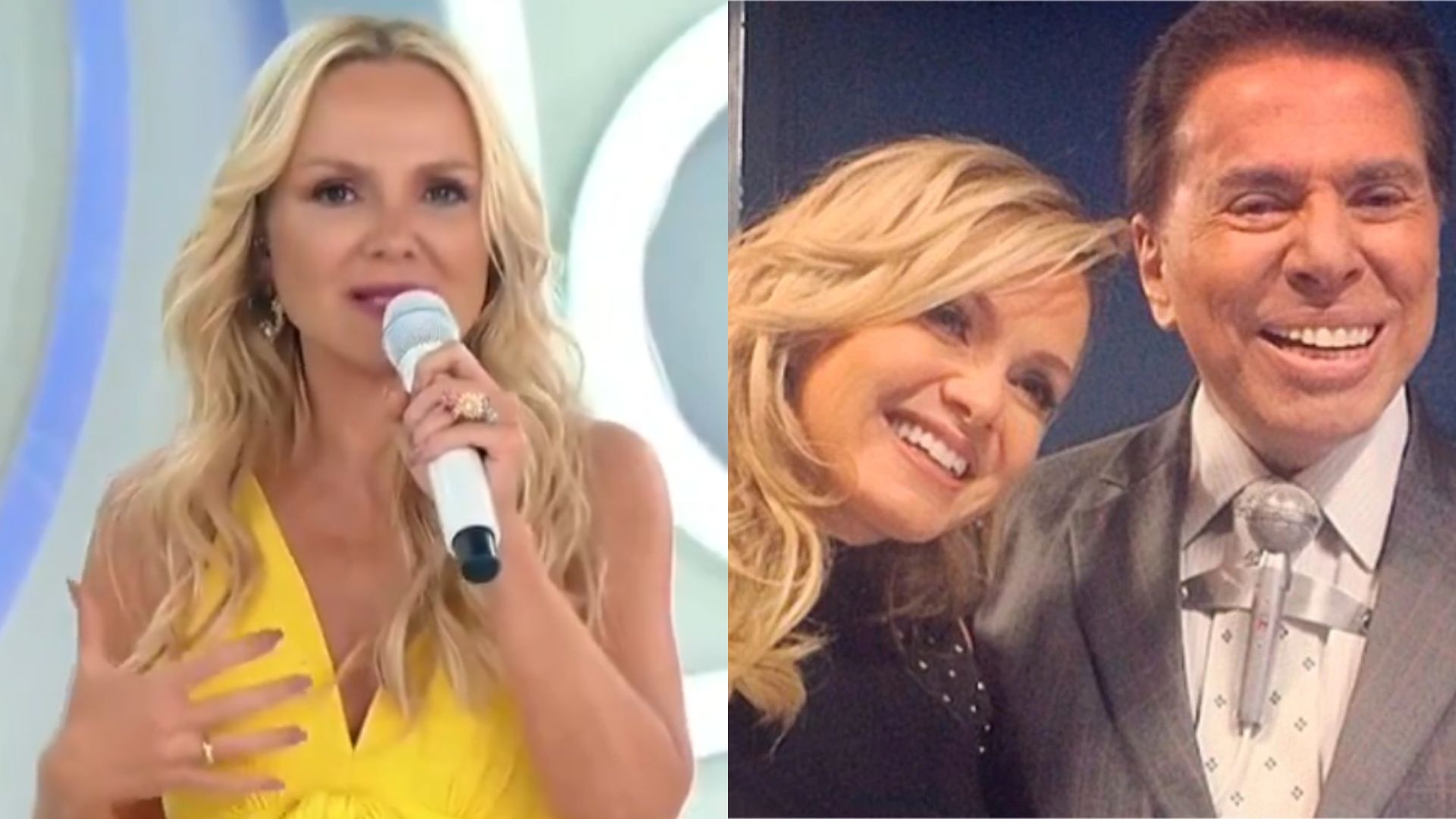 Emocionada, Eliana manda mensagem para Silvio Santos em último programa do SBT