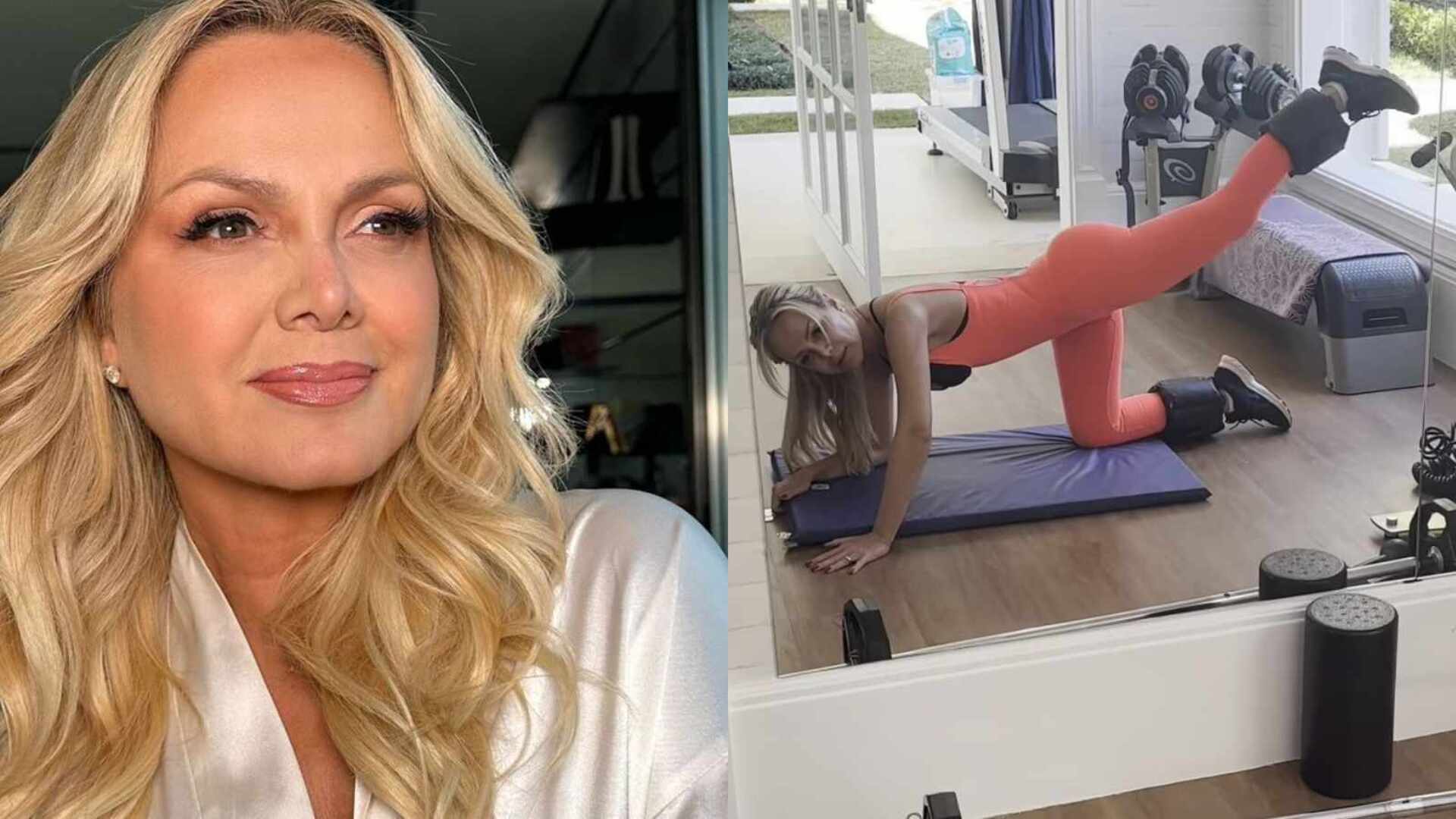 Eliana causa com vídeo na academia de sua mansão: ‘Cuidando do corpo’