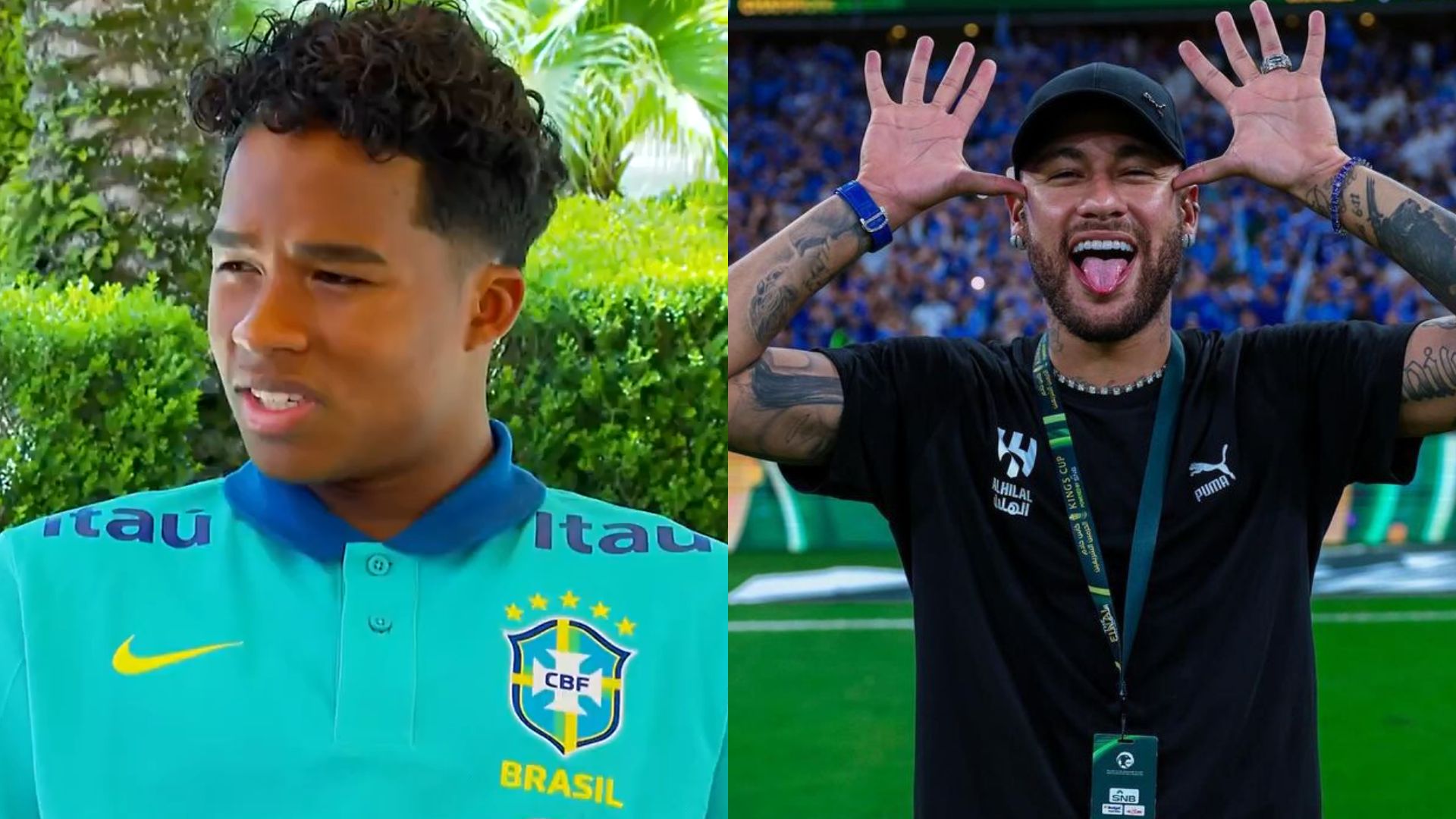 Endrick recorda momento traumático envolvendo Neymar Jr: ‘Chorei’