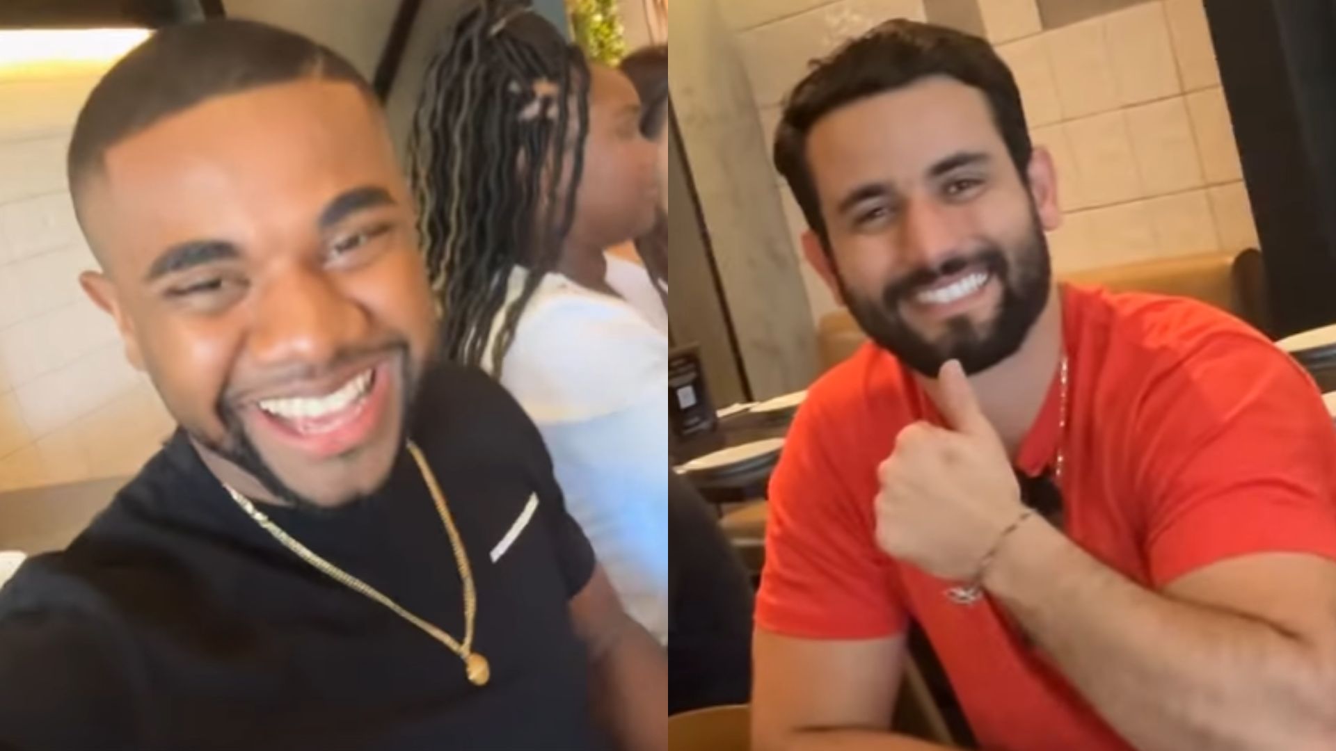 Davi Brito mostra encontro com ex-BBBs em Manaus: ‘Chegamos’