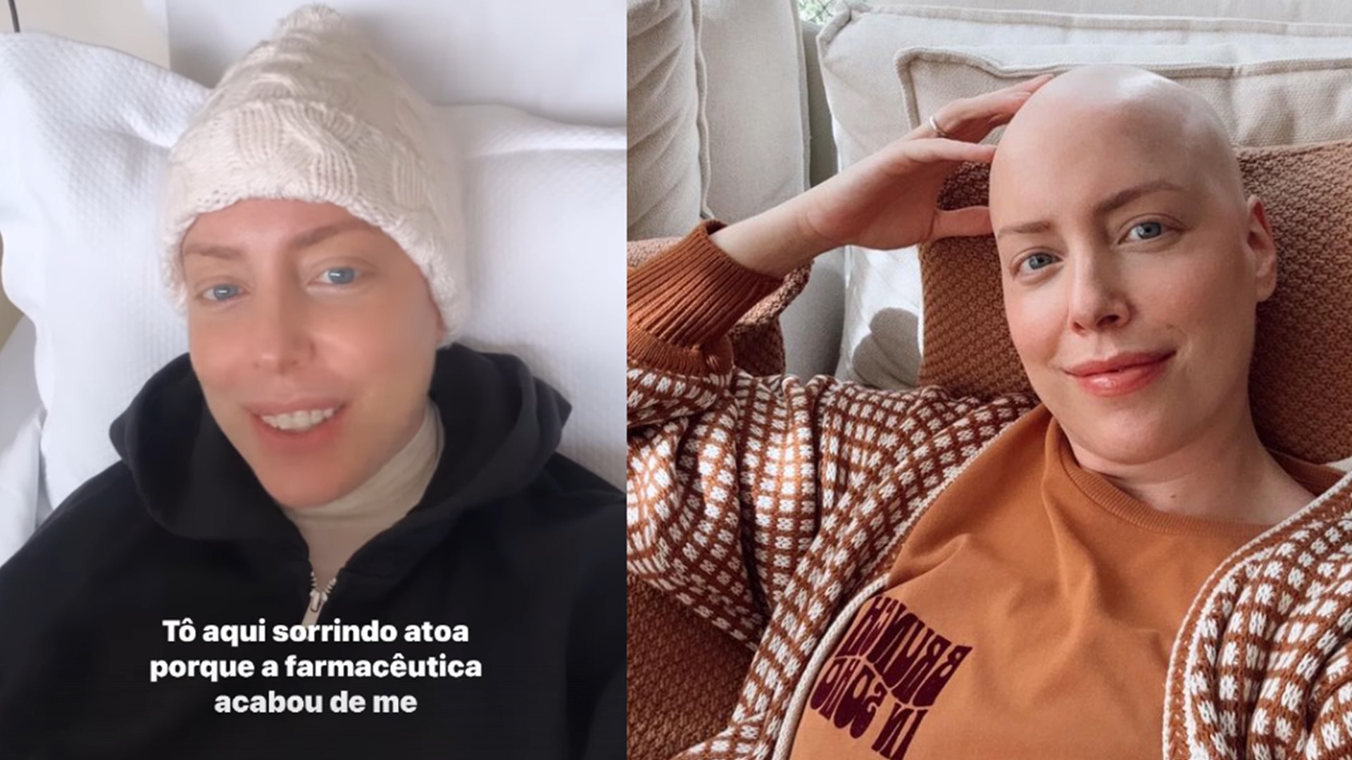 Fabiana Justus celebra evolução em seu tratamento contra câncer: “Feliz”