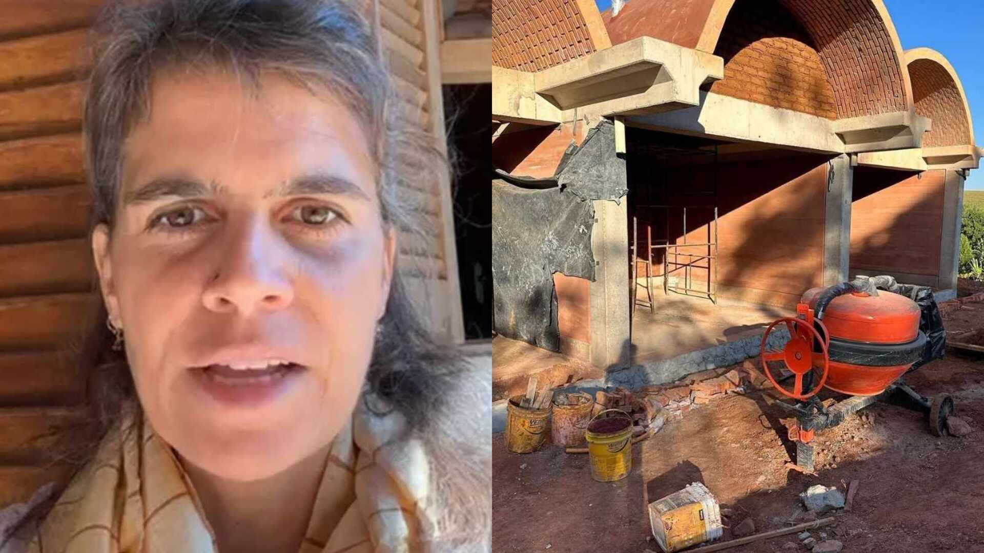 Filha de Ana Maria Braga mostra detalhes da construção de sua nova casa