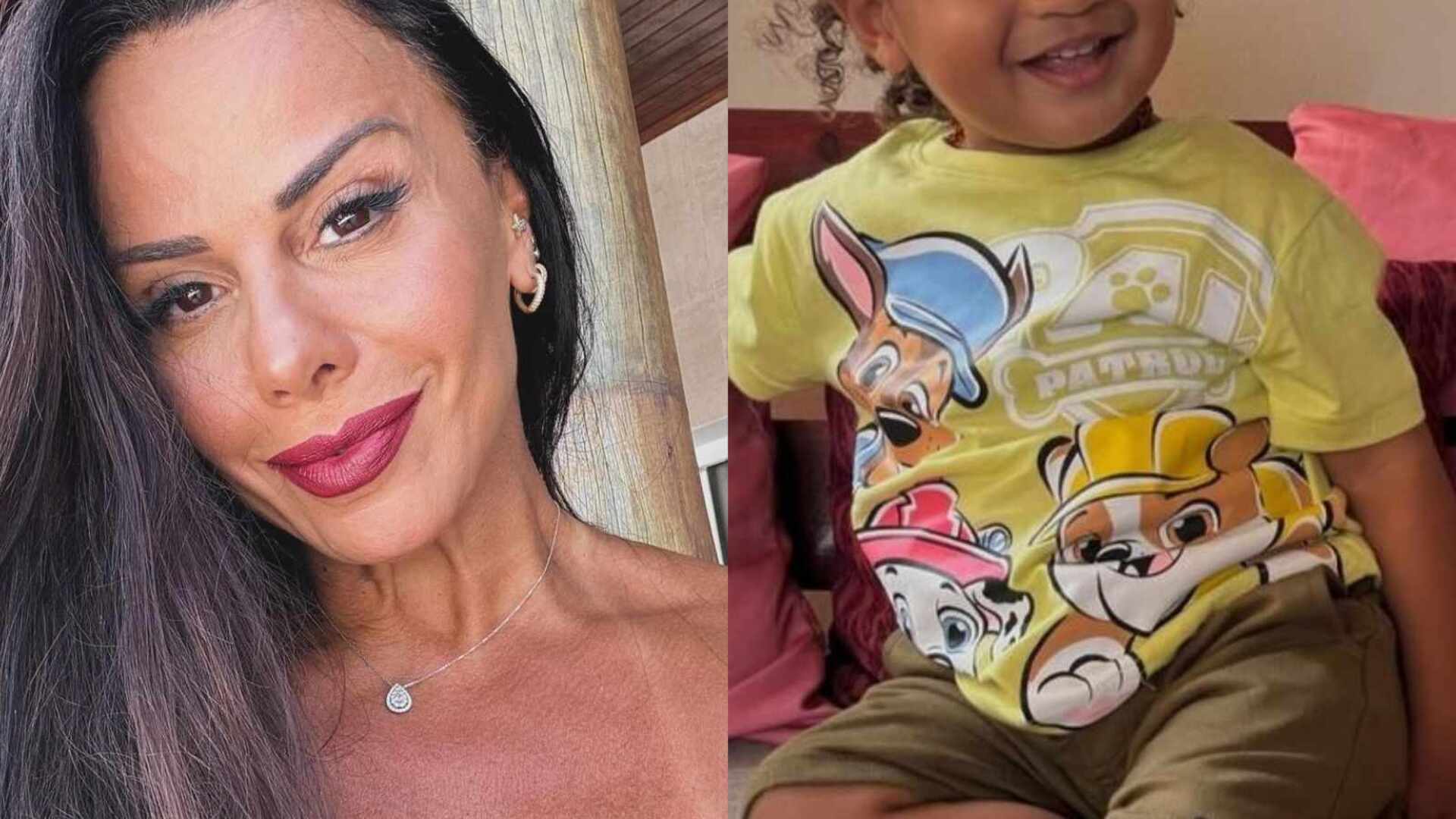 Filho de Viviane Araújo encanta ao surgir todo estiloso: ‘Modelinho’