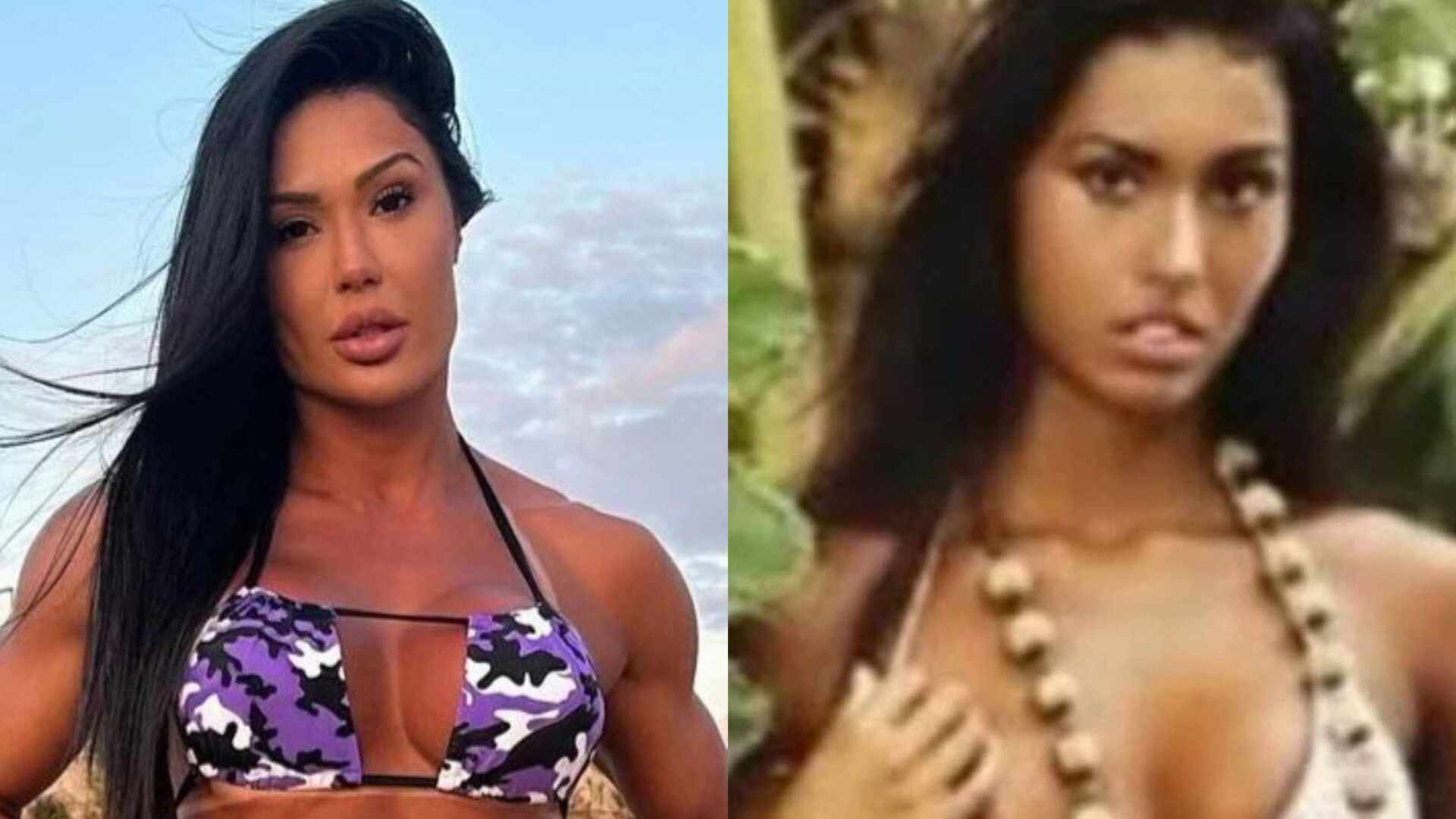 Gracyanne Barbosa mostra como era seu corpo natural: ‘Mais nova’