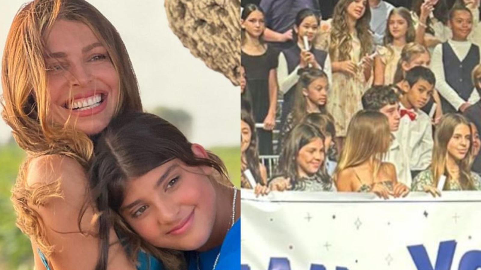 Ela cresceu! Grazi Massafera comemora formatura da filha com Cauã Reymond