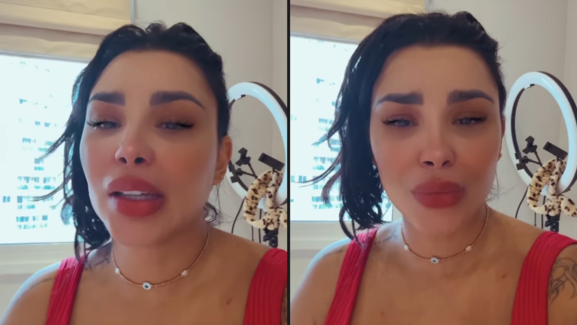 Jenny Miranda cai no choro e desabafa sobre Bia Miranda: “Só me procurar”