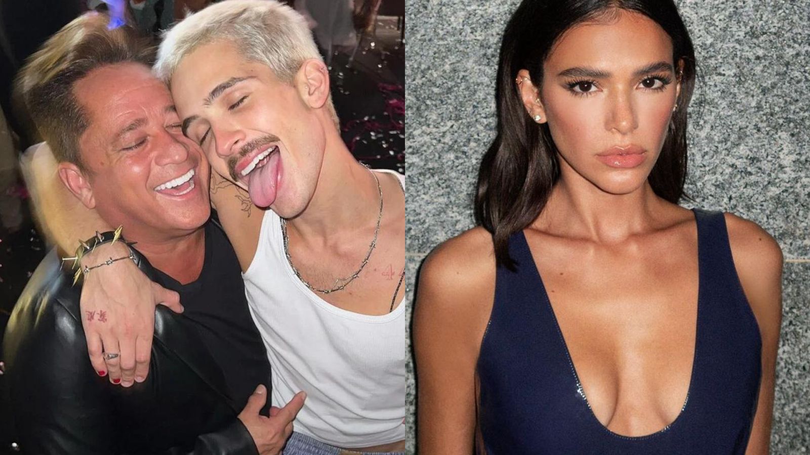Leonardo revela se aprova namoro do filho com Bruna Marquezine: ‘É minha nora’