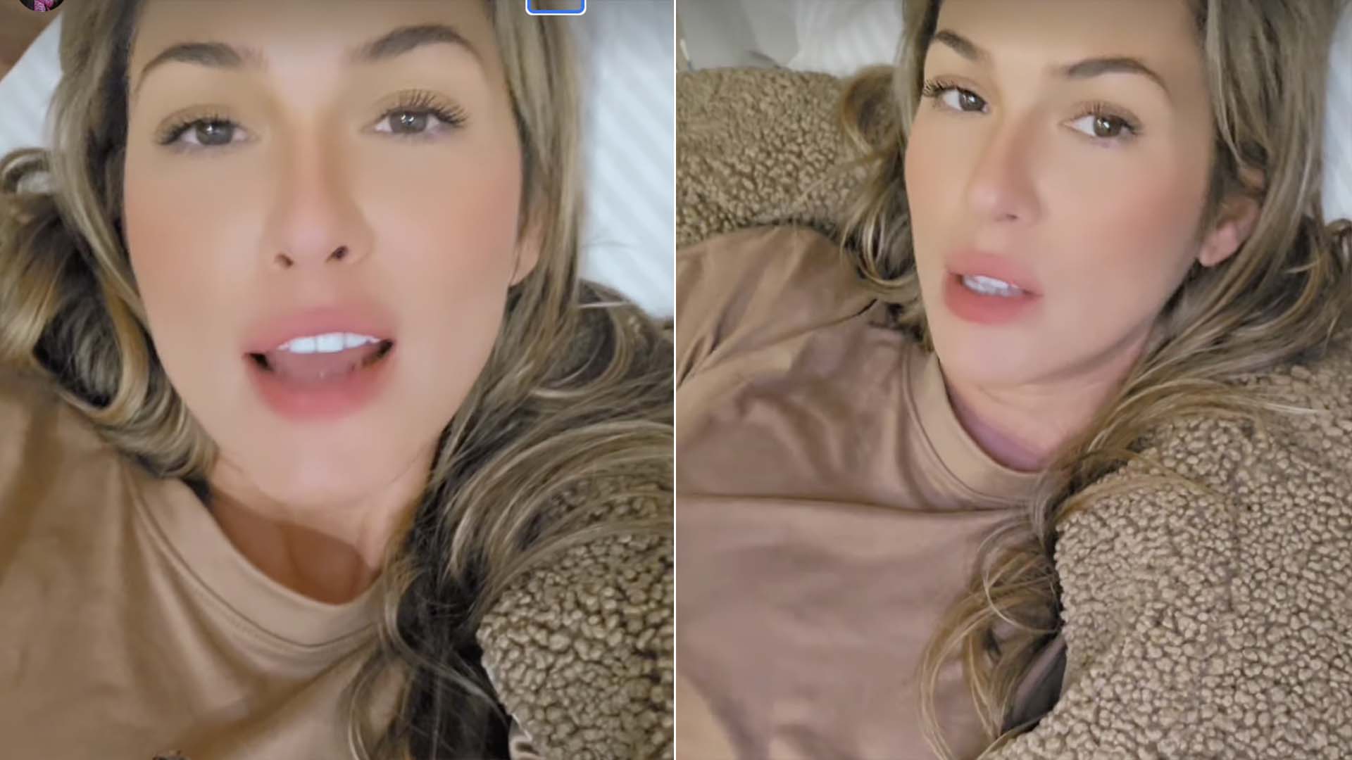 Lívia Andrade revela que está internada, mas faz mistério