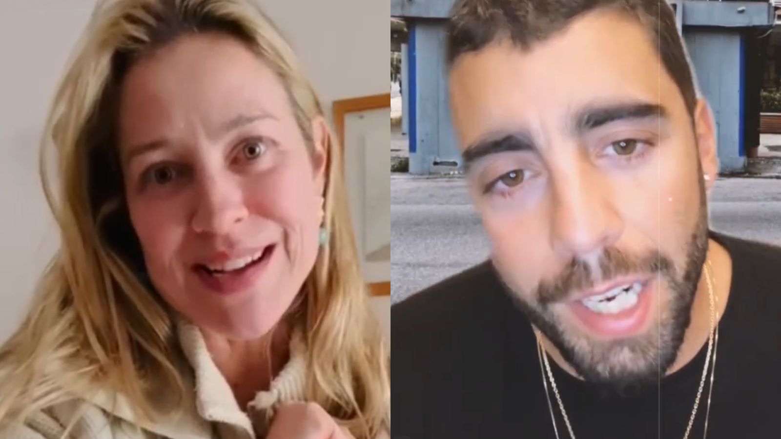 Luana Piovani dá risada após posicionamento de Pedro Scooby: ‘Levar apavoro’