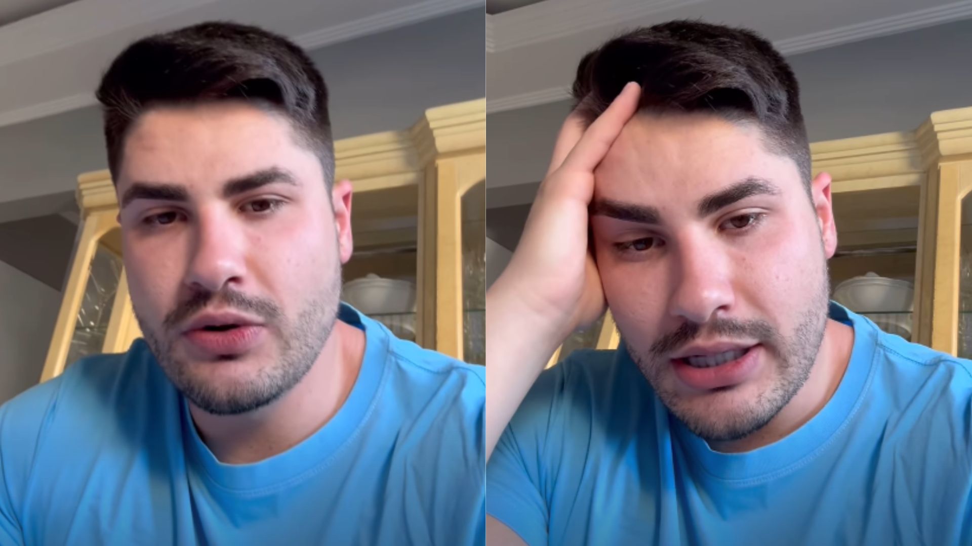 Lucas Souza fala pela primeira vez após ter vídeo íntimo exposto