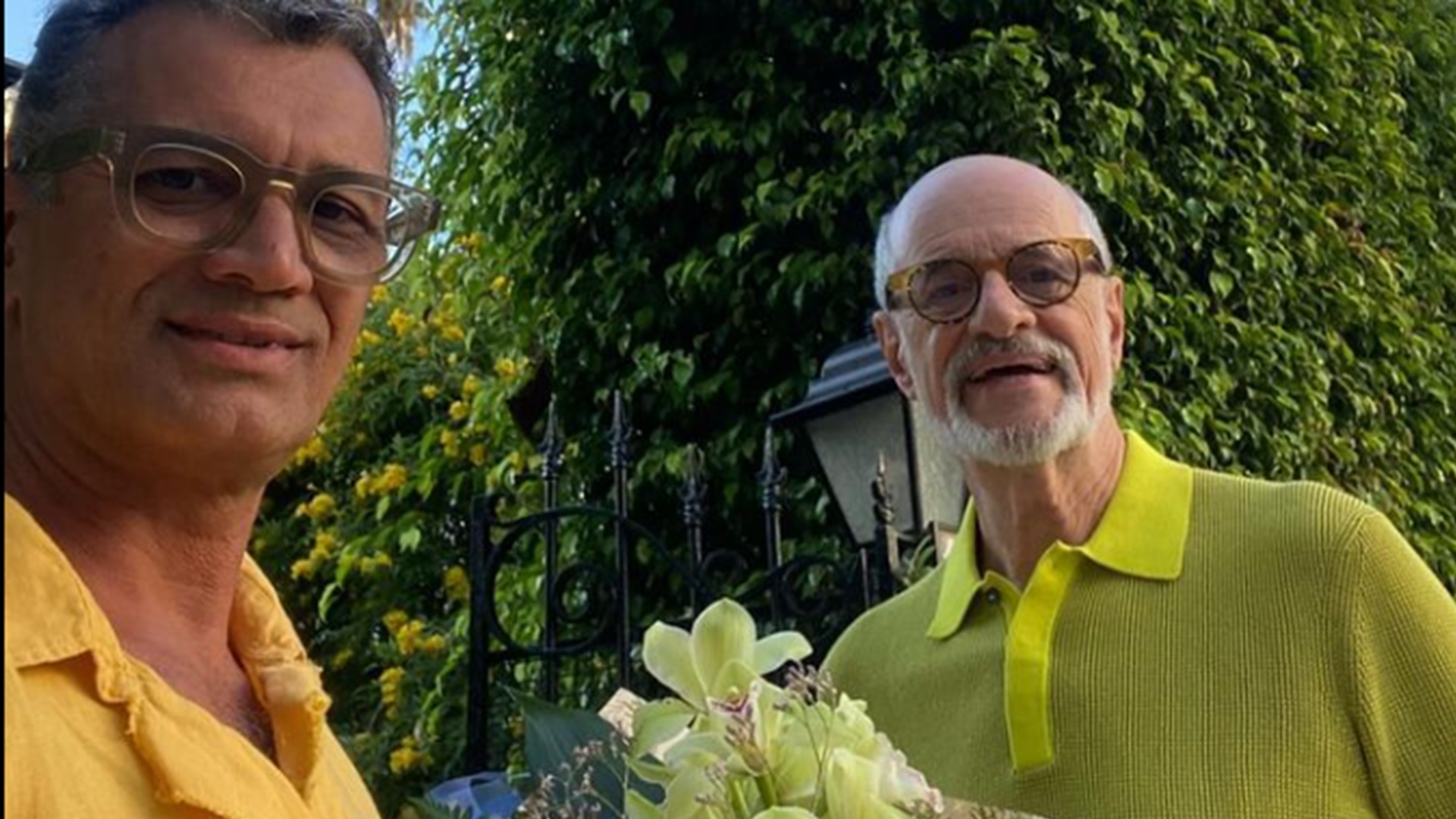 Marcos Caruso ganha declaração romântica do marido em data especial