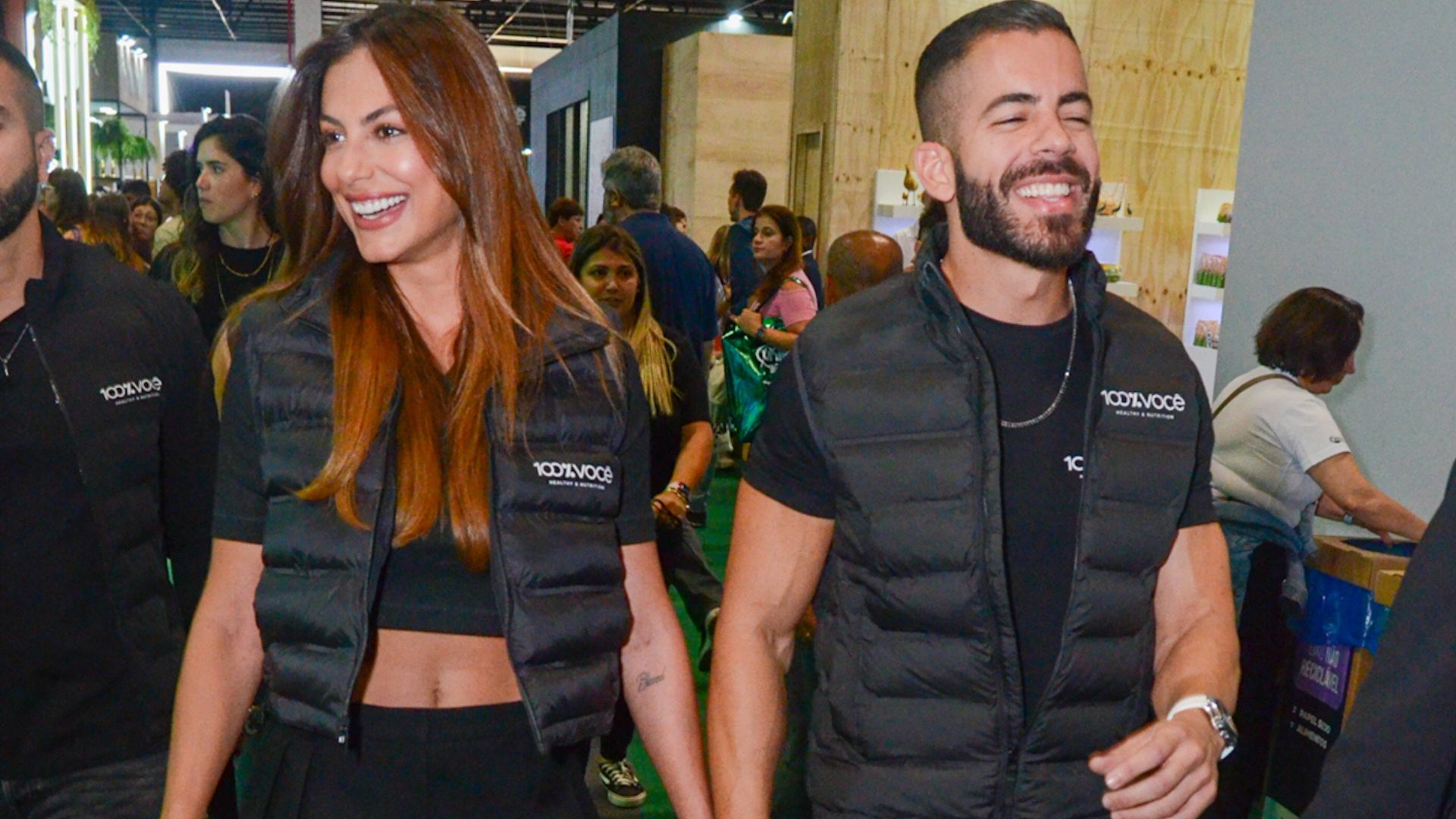 Após assumirem namoro, Mari Gonzalez e Pipo Marques fazem primeira aparição pública em SP