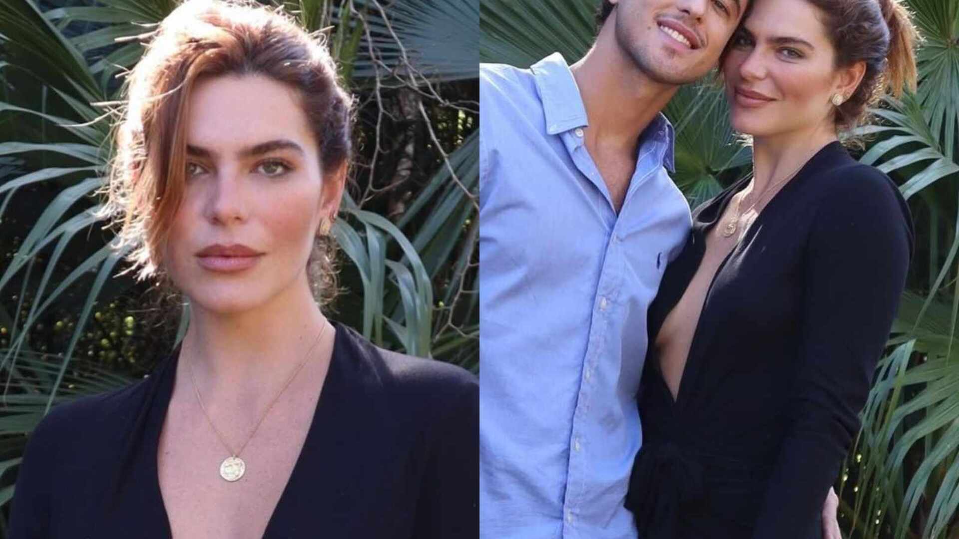 Mariana Goldfarb surge com seu novo namorado em casamento