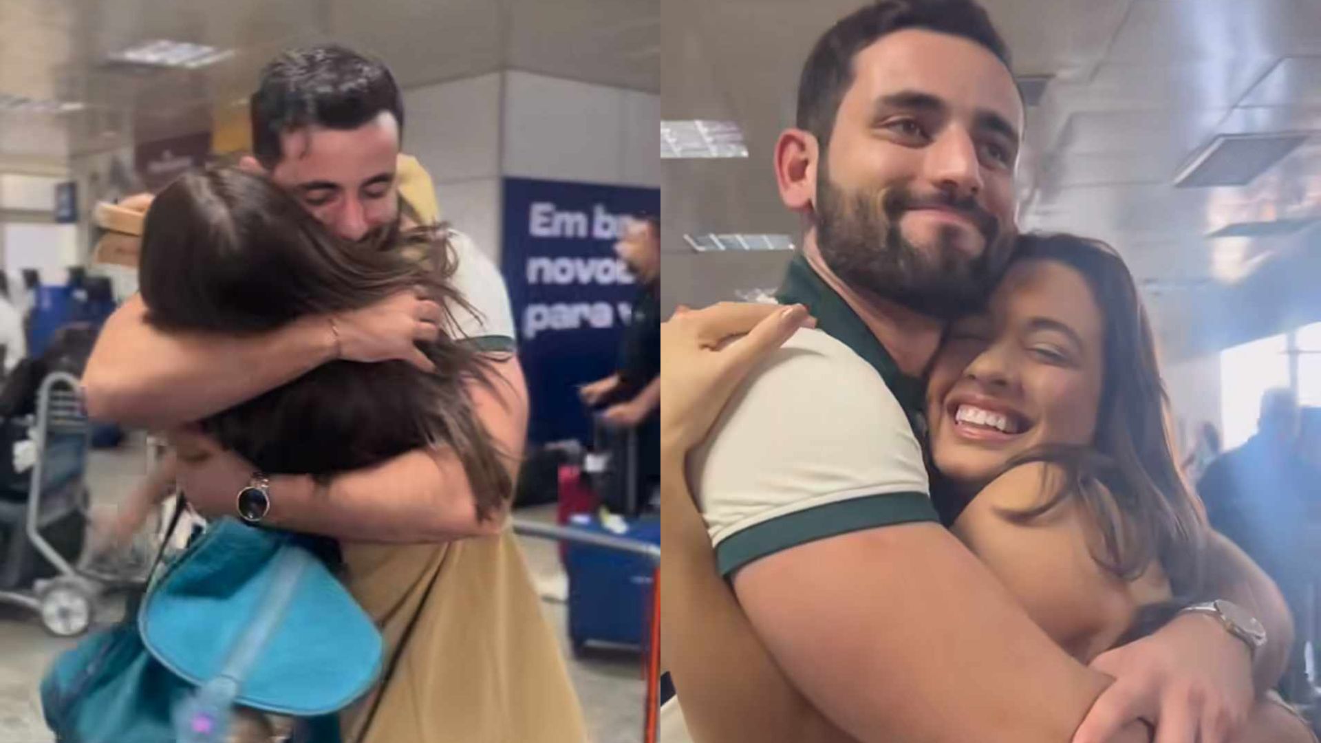 Matteus e Beatriz tem reencontro emocionante após BBB 24: “Que alegria”