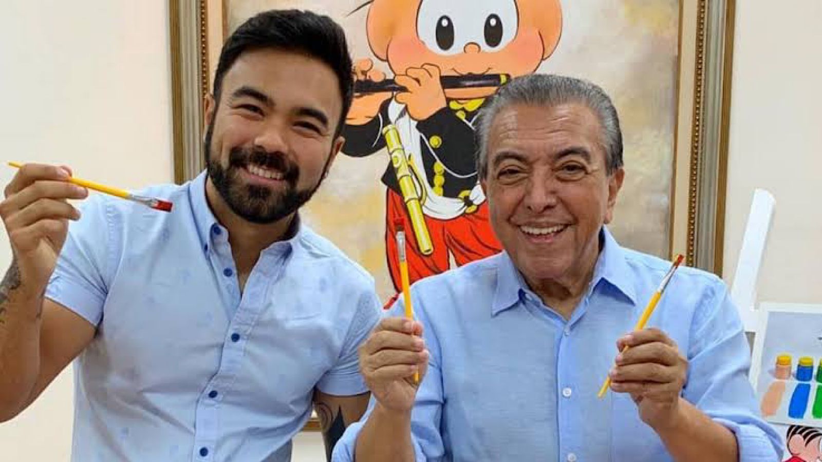 Mauro Sousa sobre relação com seu pai, Mauricio de Sousa: ‘Extremamente feliz’