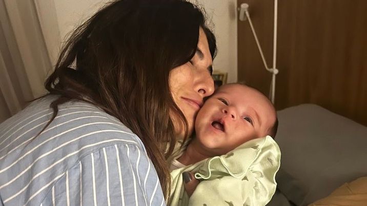 Fernanda Paes Leme celebra mesversário de 2 meses de vida da filha, Pilar