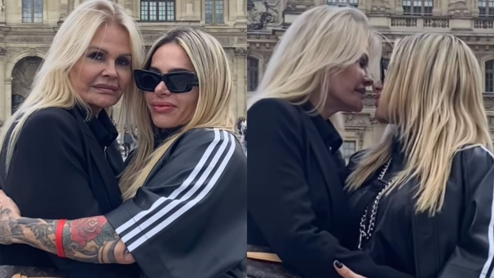 Monique Evans comemora data especial em lua de mel com a esposa: ‘Minha Cacá’