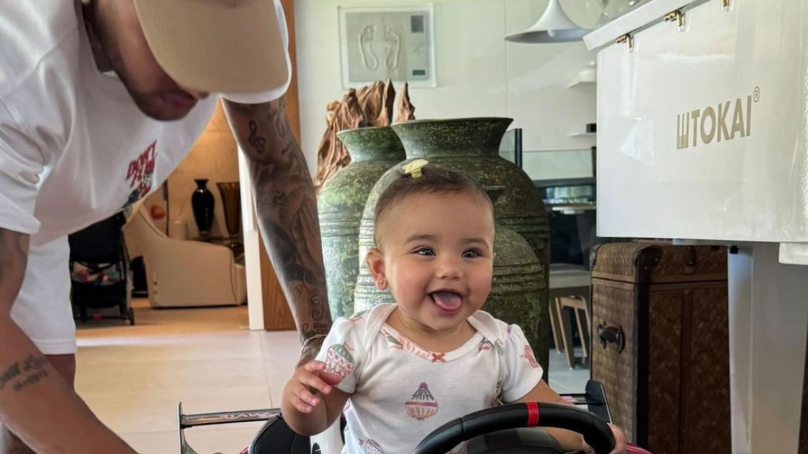 Neymar Jr impressiona ao exibir primeiro ‘carro’ da filha, Mavie; saiba o valor