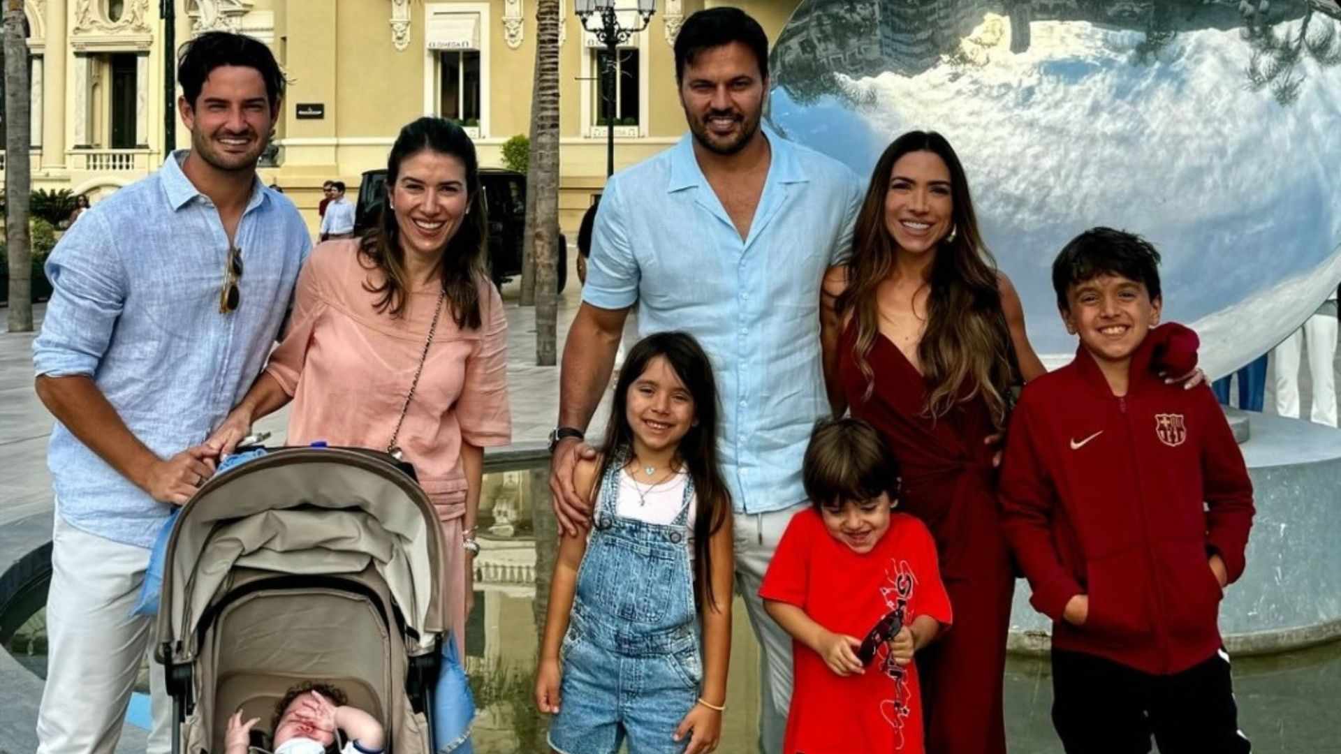 Patricia Abravanel deixa escapar rosto do filho de Rebeca Abravanel em foto