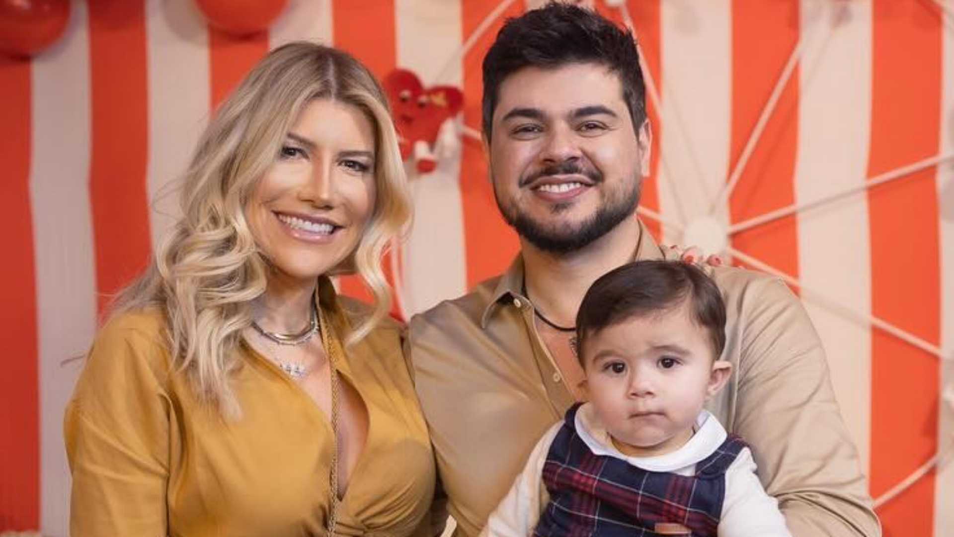 Com festão, Paula Vaccari e Cristiano celebram aniversário do filho caçula