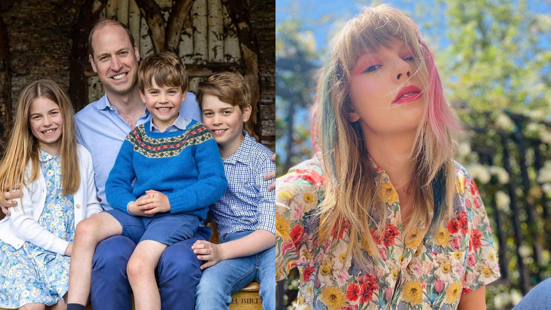 Príncipe William curte show de Taylor Swift ao lado dos filhos
