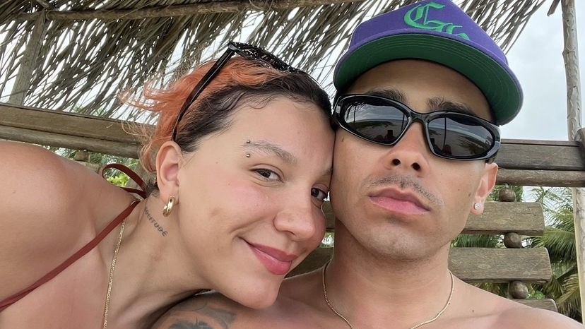 Priscilla se declara para o noivo no dia do seu aniversário: ‘Feliz do seu lado’