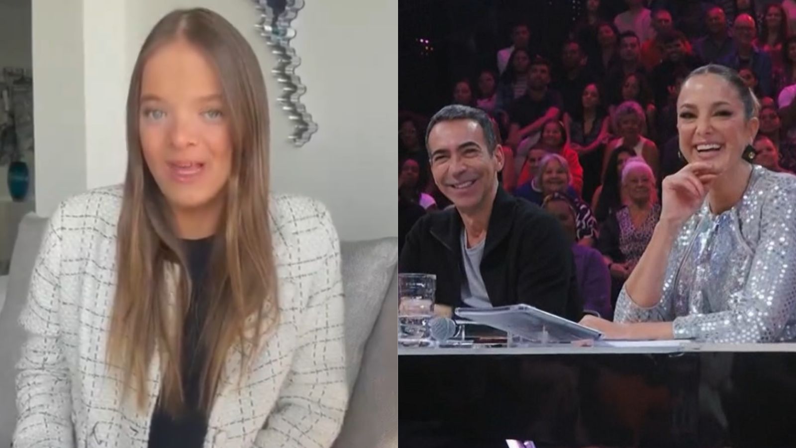 Rafaella Justus surpreende com pedido para César Tralli e Ticiane Pinheiro no Domingão