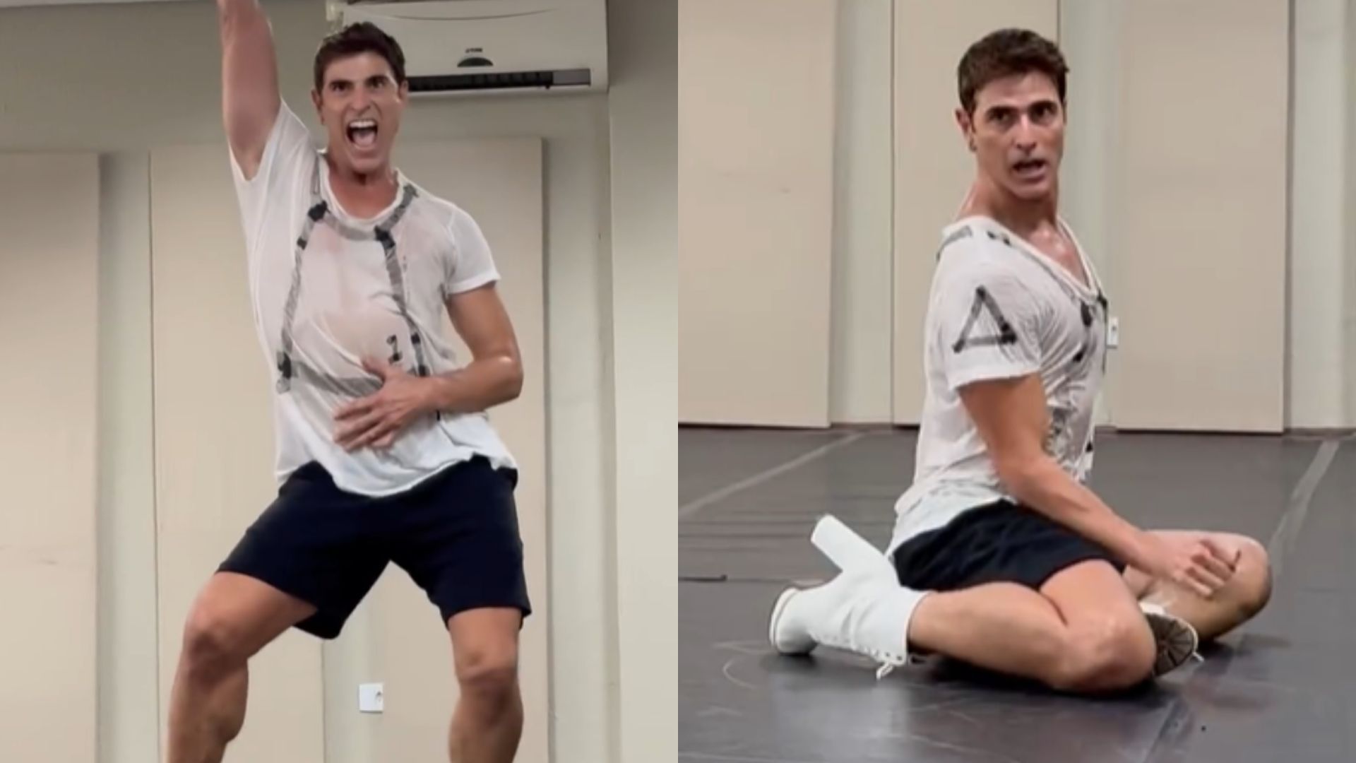 Reynaldo Gianecchini impressiona ao mostrar ensaio de dança Vogue