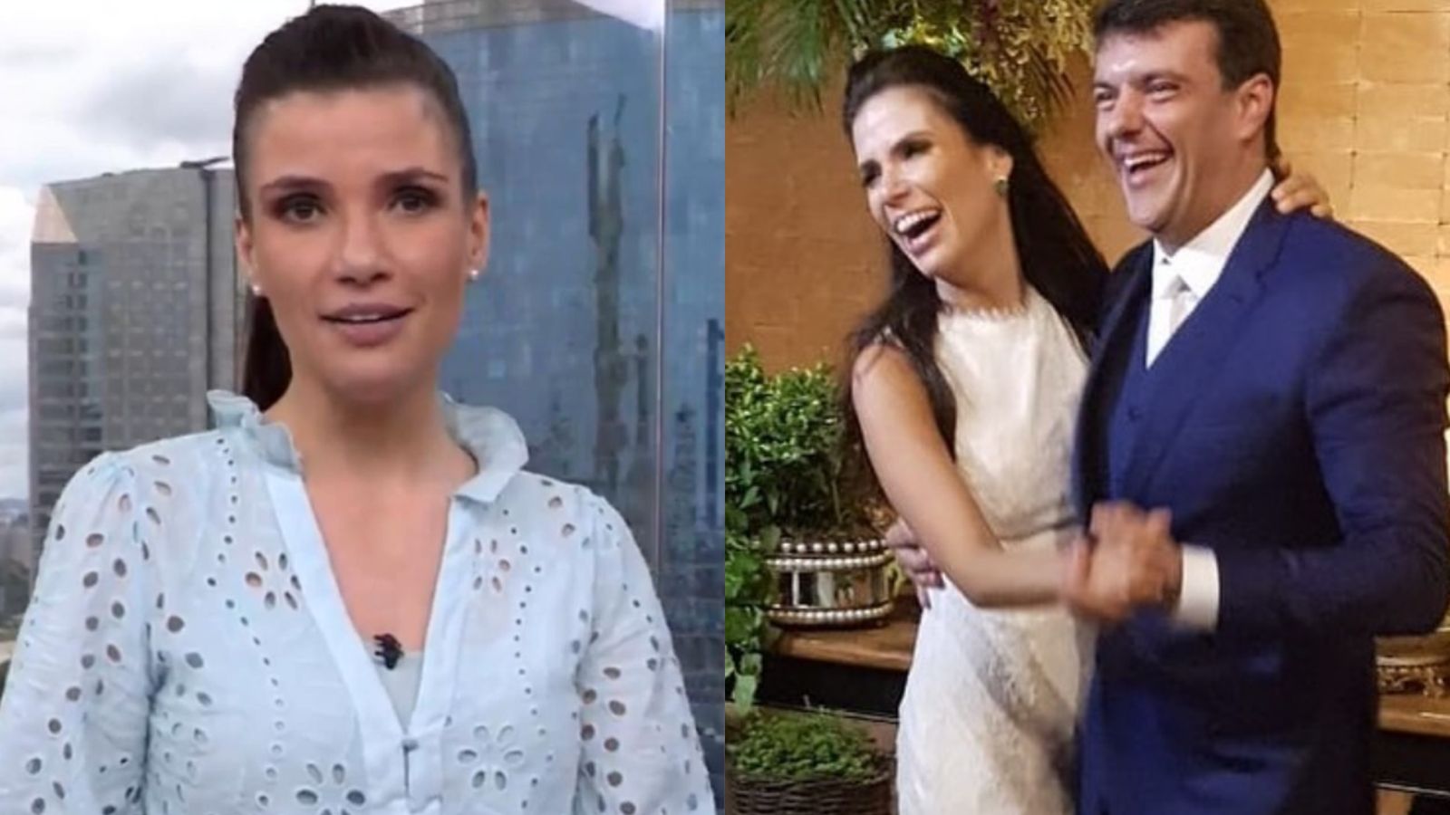Sabina Simonato surpreende com bronca no marido ao vivo em jornal: ‘Nunca mais’