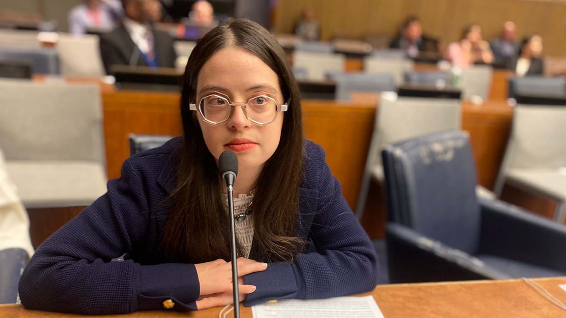 Samanta Quadrado representa o Brasil em Conferência da ONU
