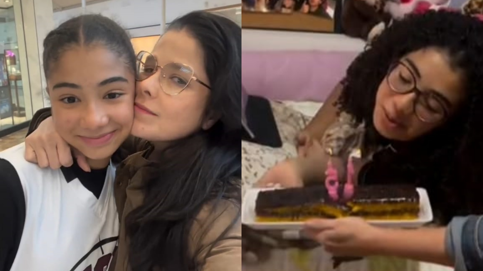 Samara Felippo comove com homenagem no aniversário da filha mais velha