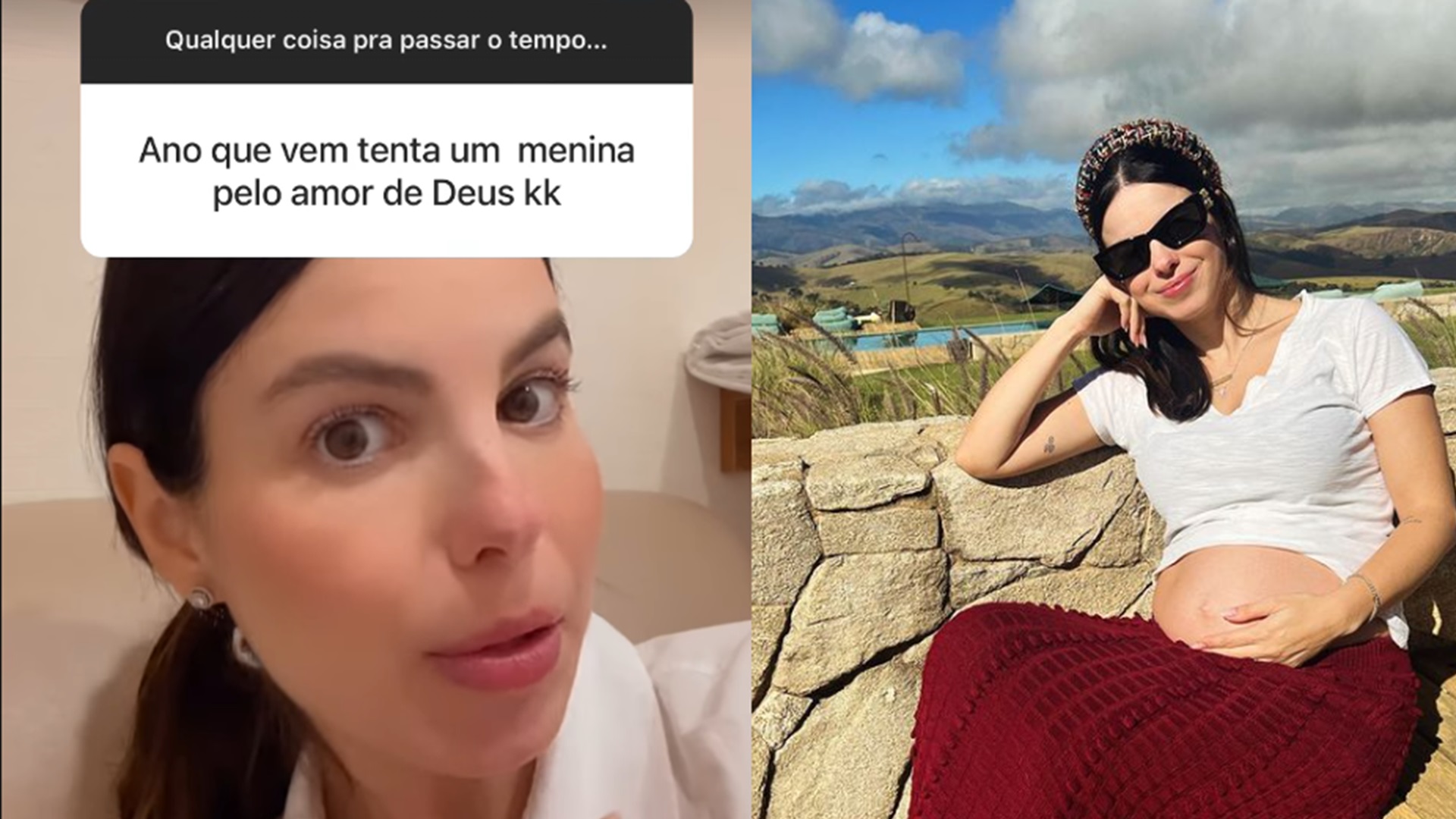 Fã sugere que Sthefany Brito tente engravidar de menina e atriz responde