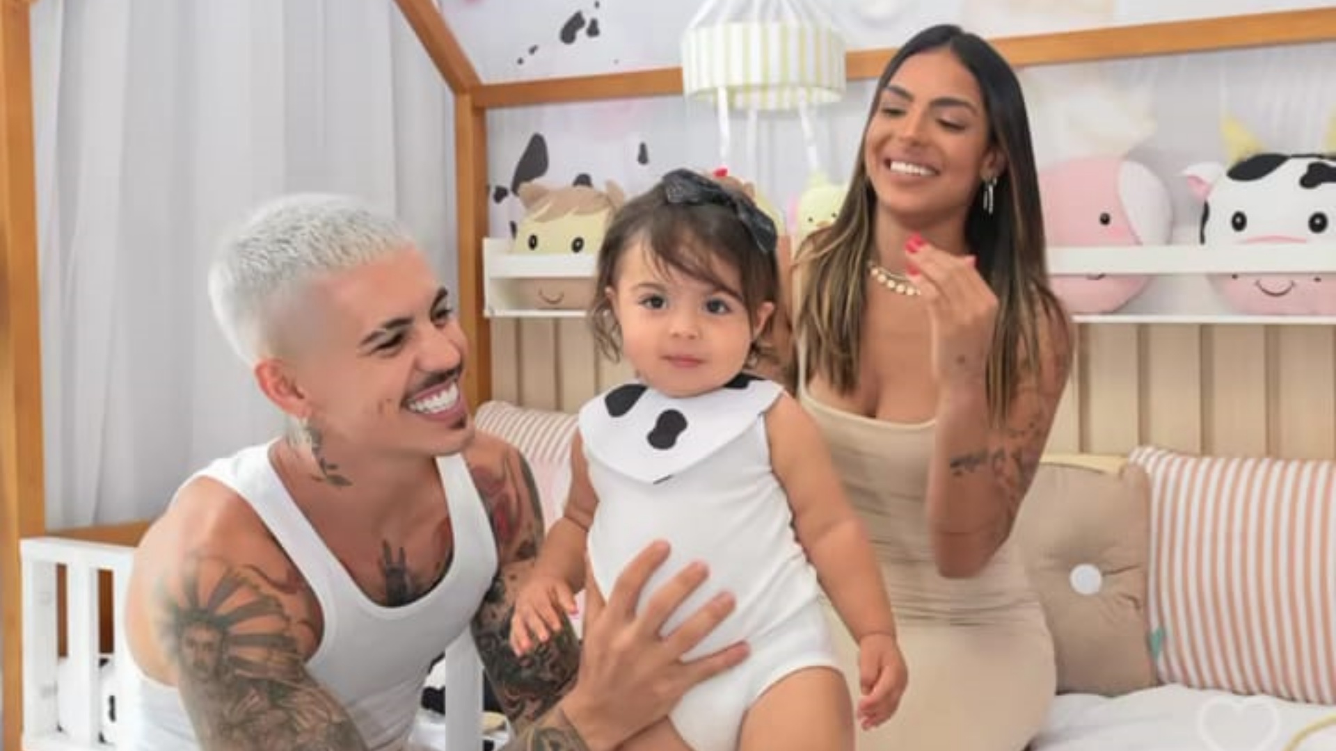 Tays Reis encanta ao mostrar a decoração do quarto da filha, Pietra