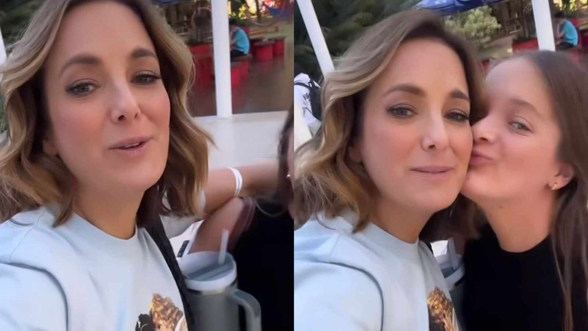 Ticiane Pinheiro faz Rafaella Justus passar vergonha na escola: ‘Para’
